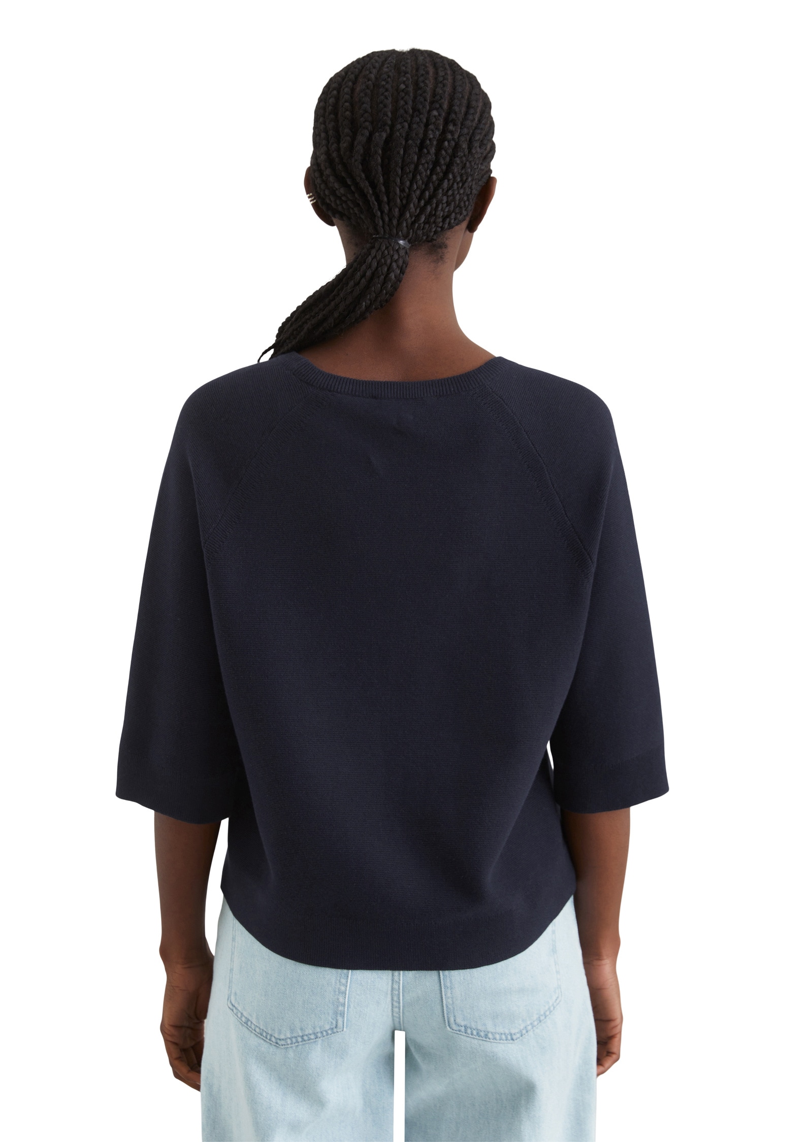 Marc O'Polo DENIM Strickpullover »aus Organic Cotton«