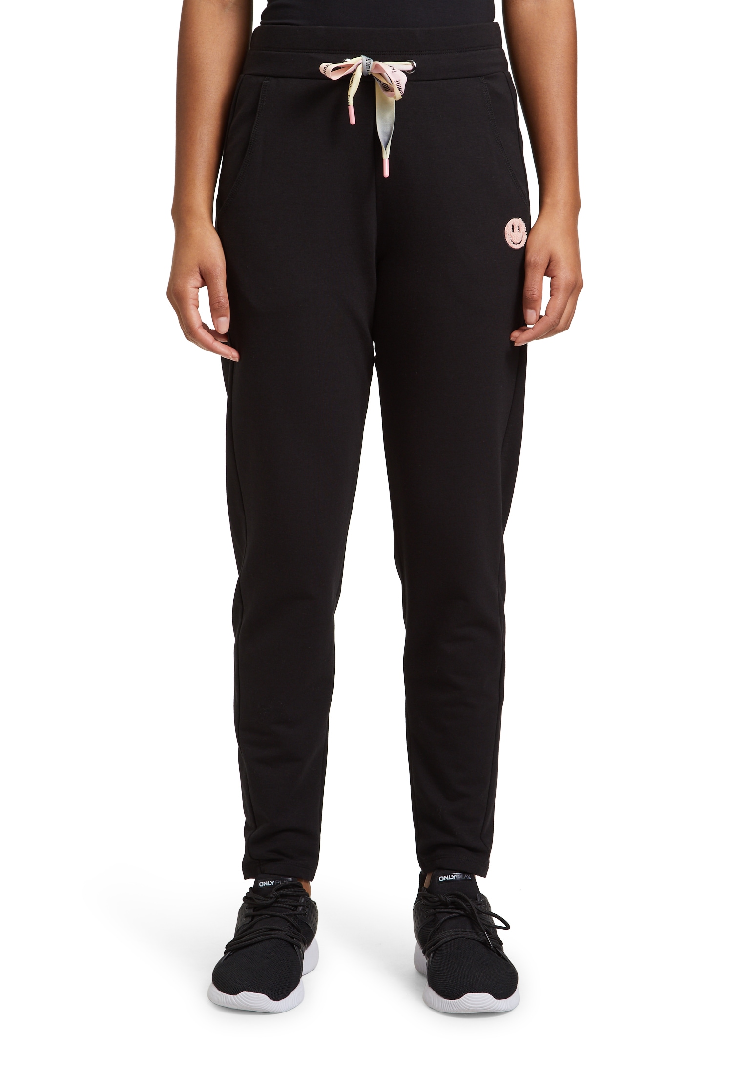 Betty Barclay Jogginghose "Betty Barclay Joggingpant mit elastischem Bund", Bunddetail