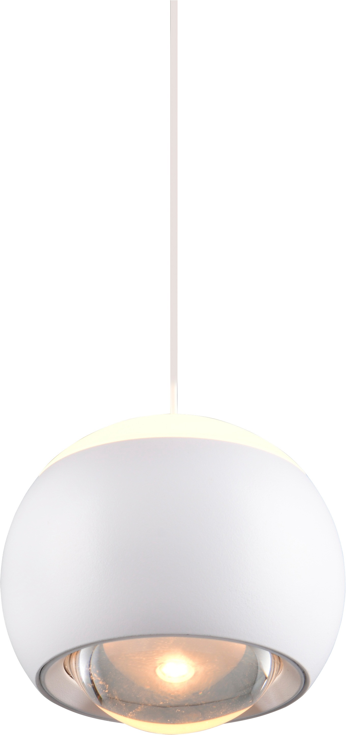 Musterring LED Pendelleuchte »CANNON, 1-flammige LED Hängelampe 5W 500Lumen 2300-4000K CCT« LED-Board 1 Stk. Farbwechsler | warmweiß - kaltweiß mit Fernbedienung, stufenlos höhenverstellbar max 195cm dimmbar Memory
