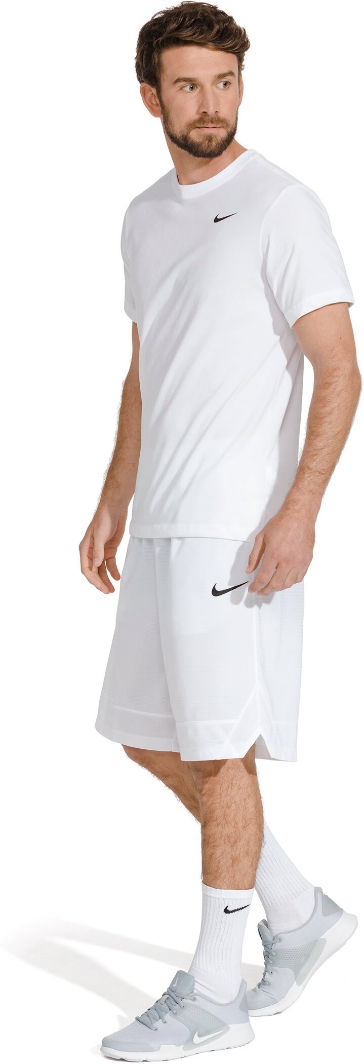 Nike T-Shirt »Nike Dri-FIT Men's Fitness T-Shirt« Kurzarm, Rundhalsausschnitt