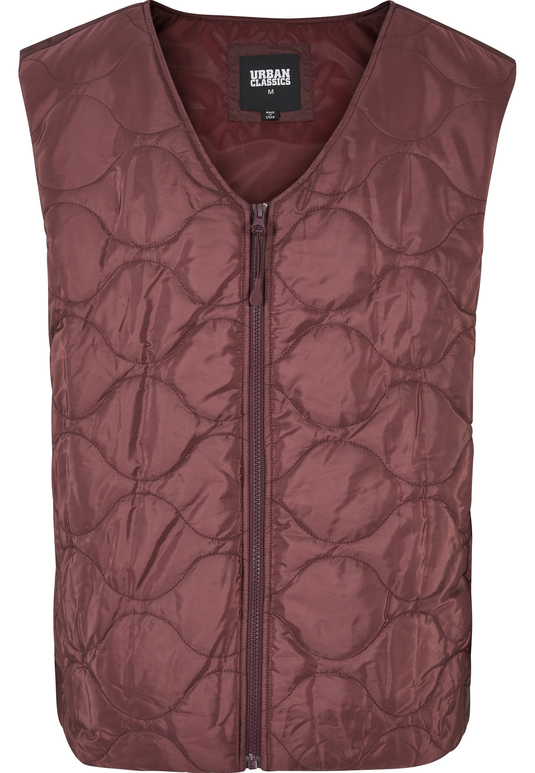 URBAN CLASSICS Jerseyweste "Urban Classics Herren Zipped Gilet" 1 Stk. günstig online kaufen
