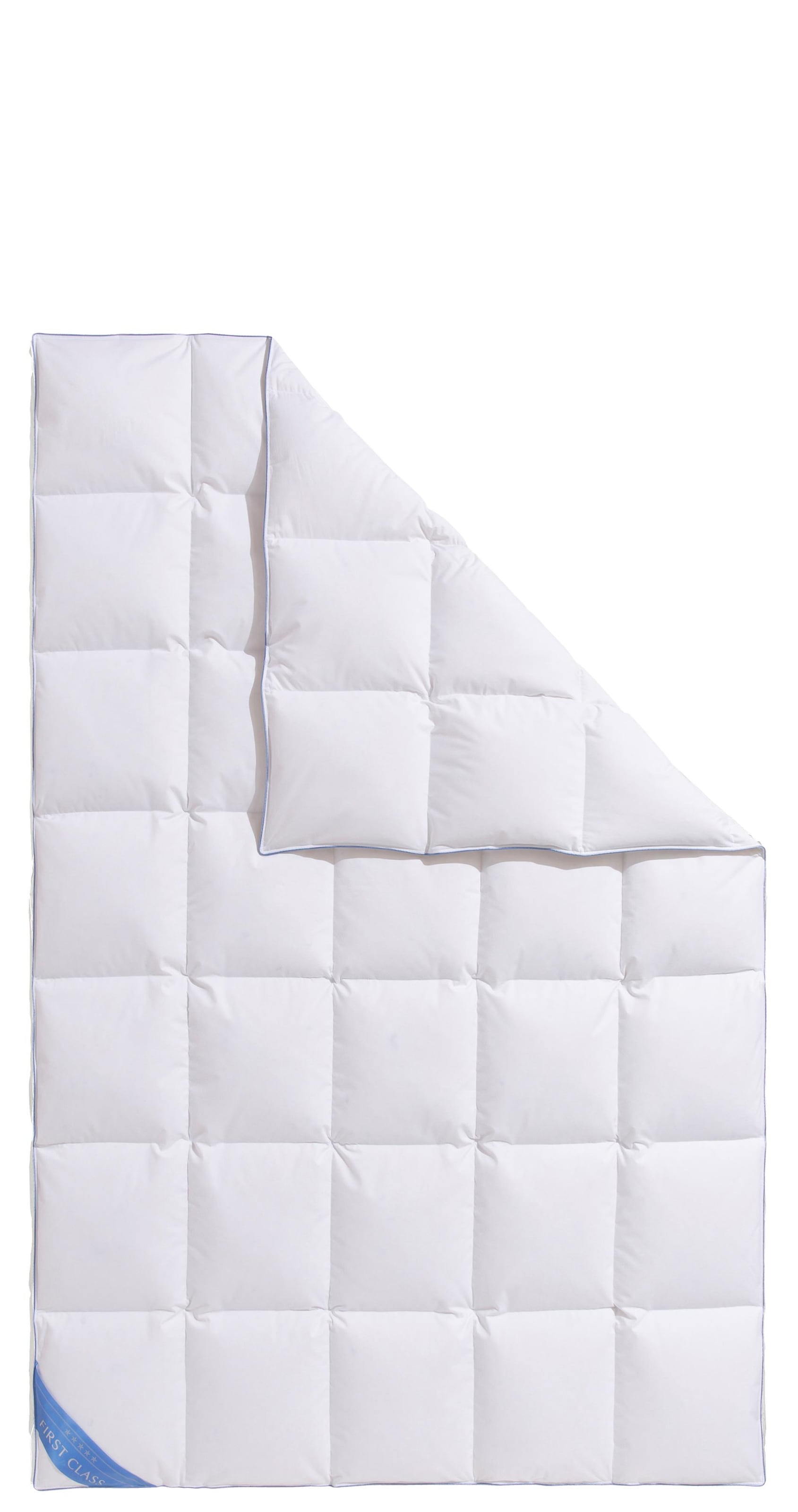 Hanse by RIBECO Daunenbettdecke »Lina«, normal, Füllung 90% Daunen & 10% Federn, Bezug 100% Baumwolle, (1 St.), Hochwertiges Naturprodukt!