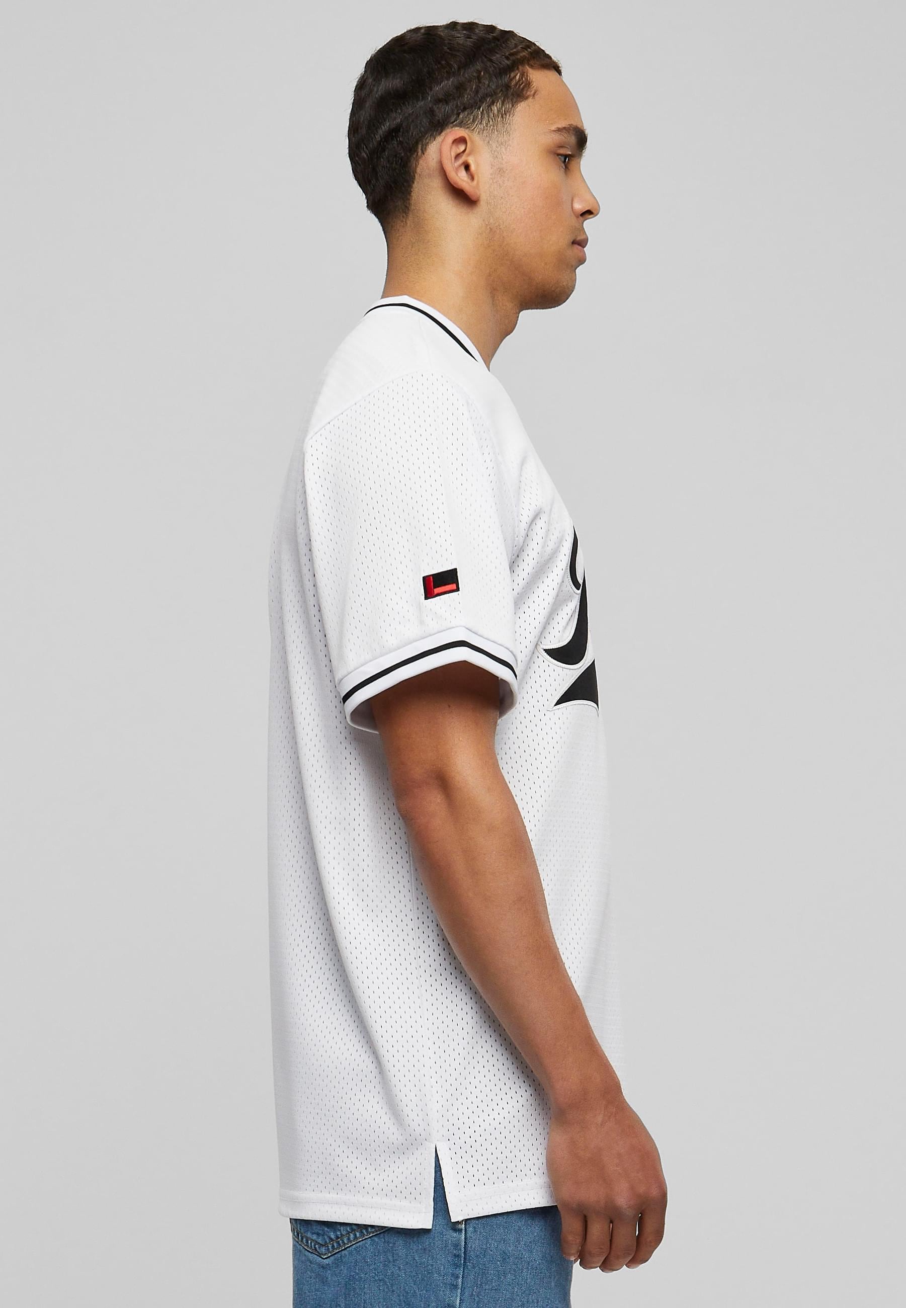 Fubu T-Shirt »Fubu Herren FM232-004-3 FUBU Varsity Mesh Tee«, (1 tlg.)
