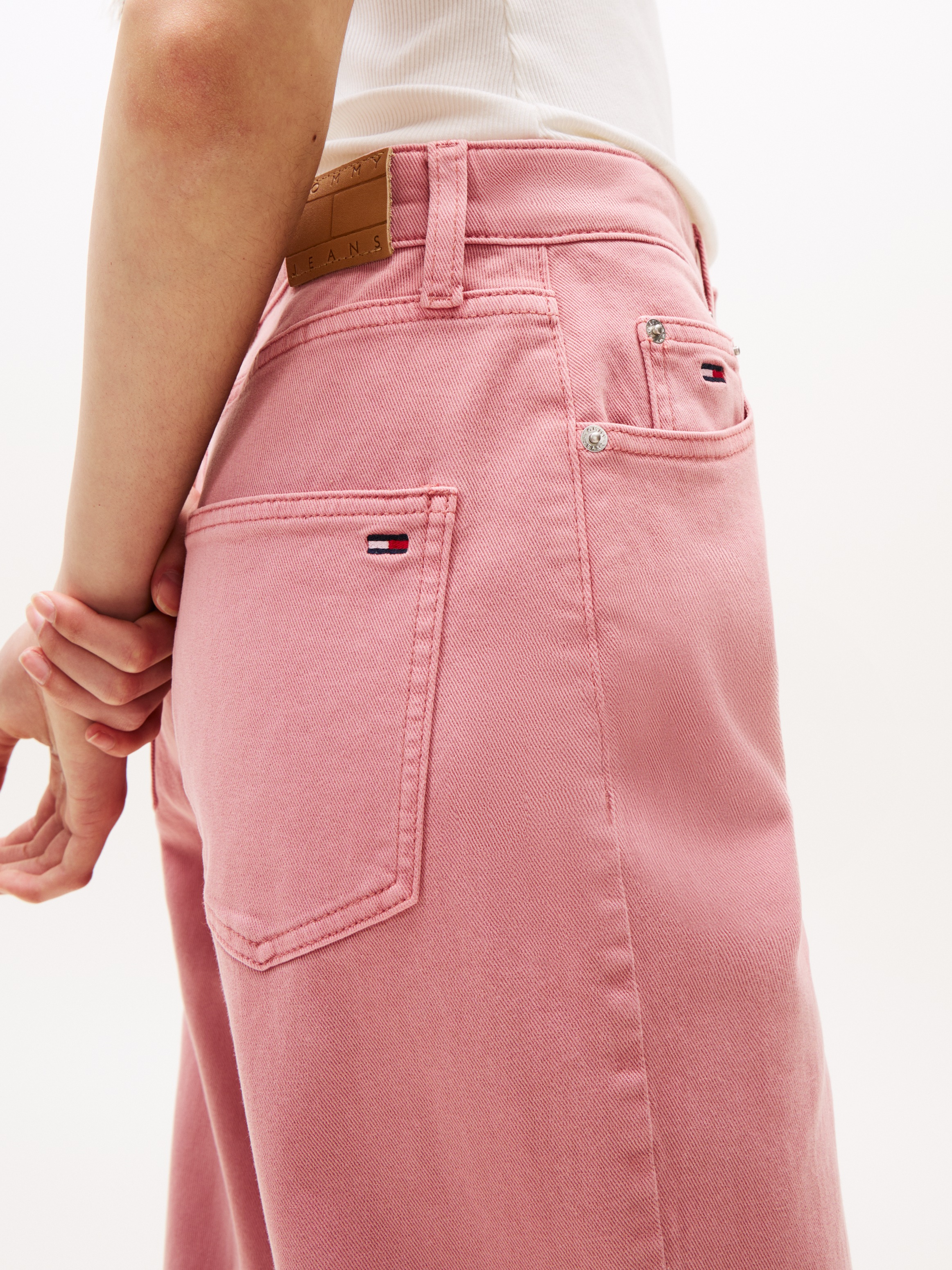 Tommy Jeans Straight-Jeans "LAYLA HR SLIM STR", in Knöchellänge günstig online kaufen