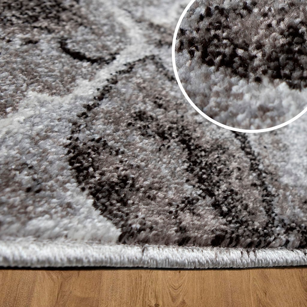 my home Teppich »Almrose«, rechteckig, 9 mm Höhe, mit besonders weichem Flor, Blumen Muster, florales Design, Kurzflor