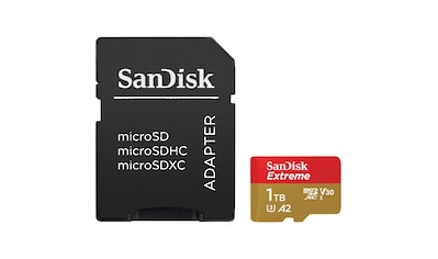 Sandisk Speicherkarte »microSDXC Extreme, Adapter, 1 Jahr RescuePRO Deluxe«, (UHS... kaufen