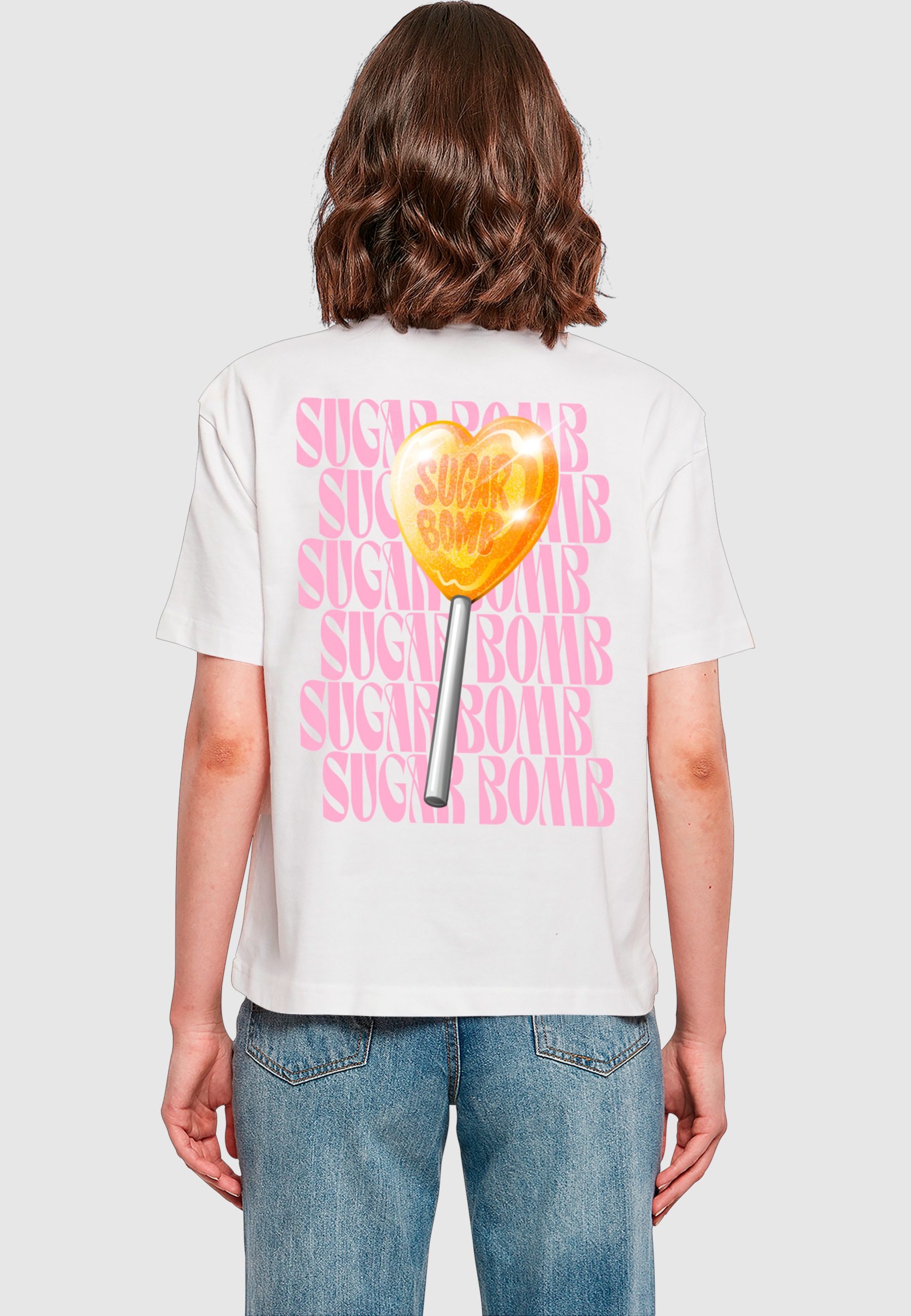 Miss Tee T-Shirt »Miss Tee Damen Sugar Bomb Tee« 1 Stk.