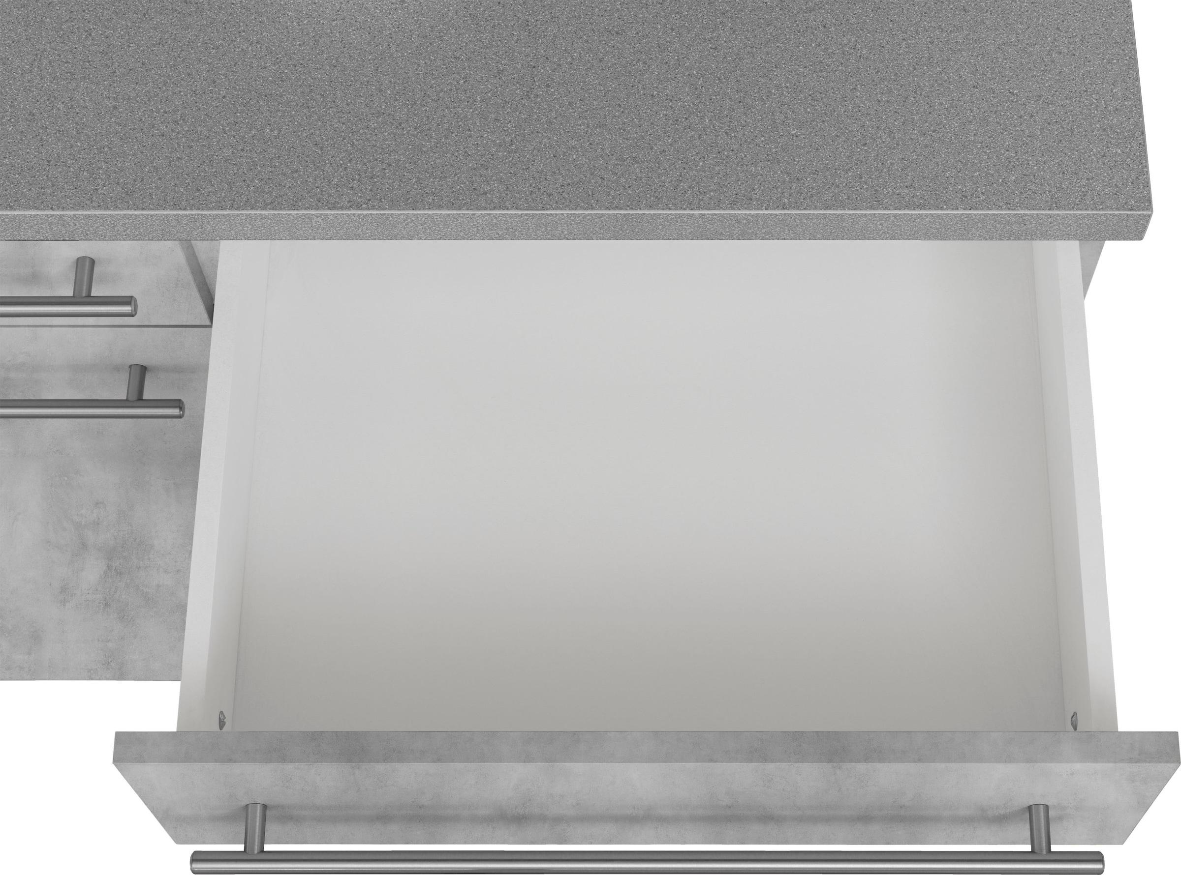 wiho Küchen Küche »Chicago«, inklusive Spüle, Breite 180 cm