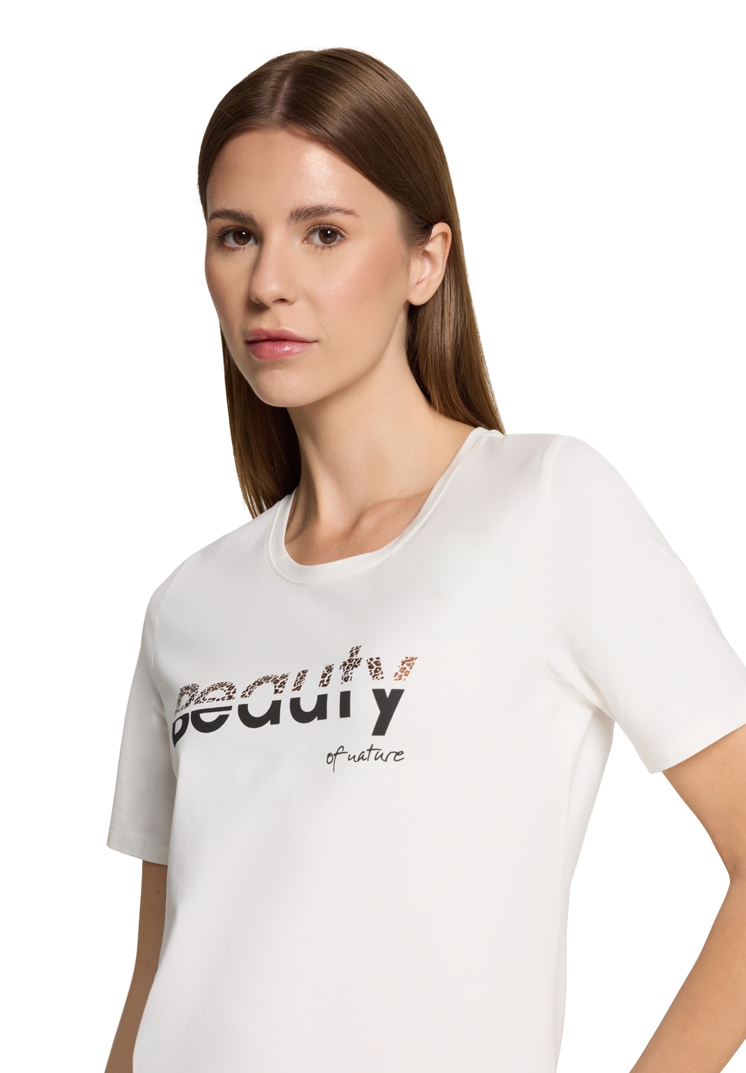 Betty Barclay Kurzarmshirt »Betty Barclay Damen Basic Shirt mit Aufdruck«, (1 tlg.), Foliendruck