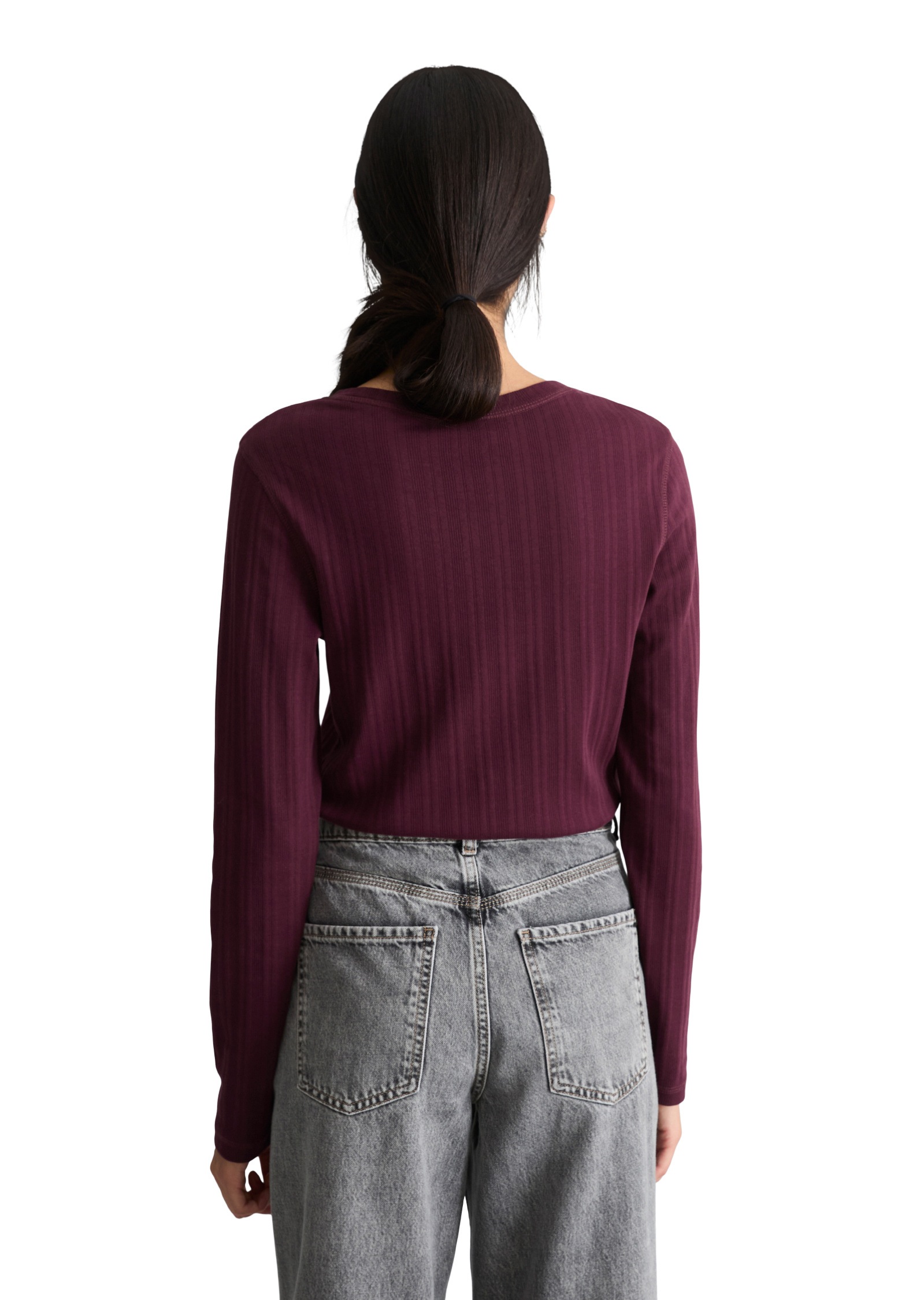 Marc O'Polo DENIM Langarmshirt »aus reiner Bio-Baumwolle«