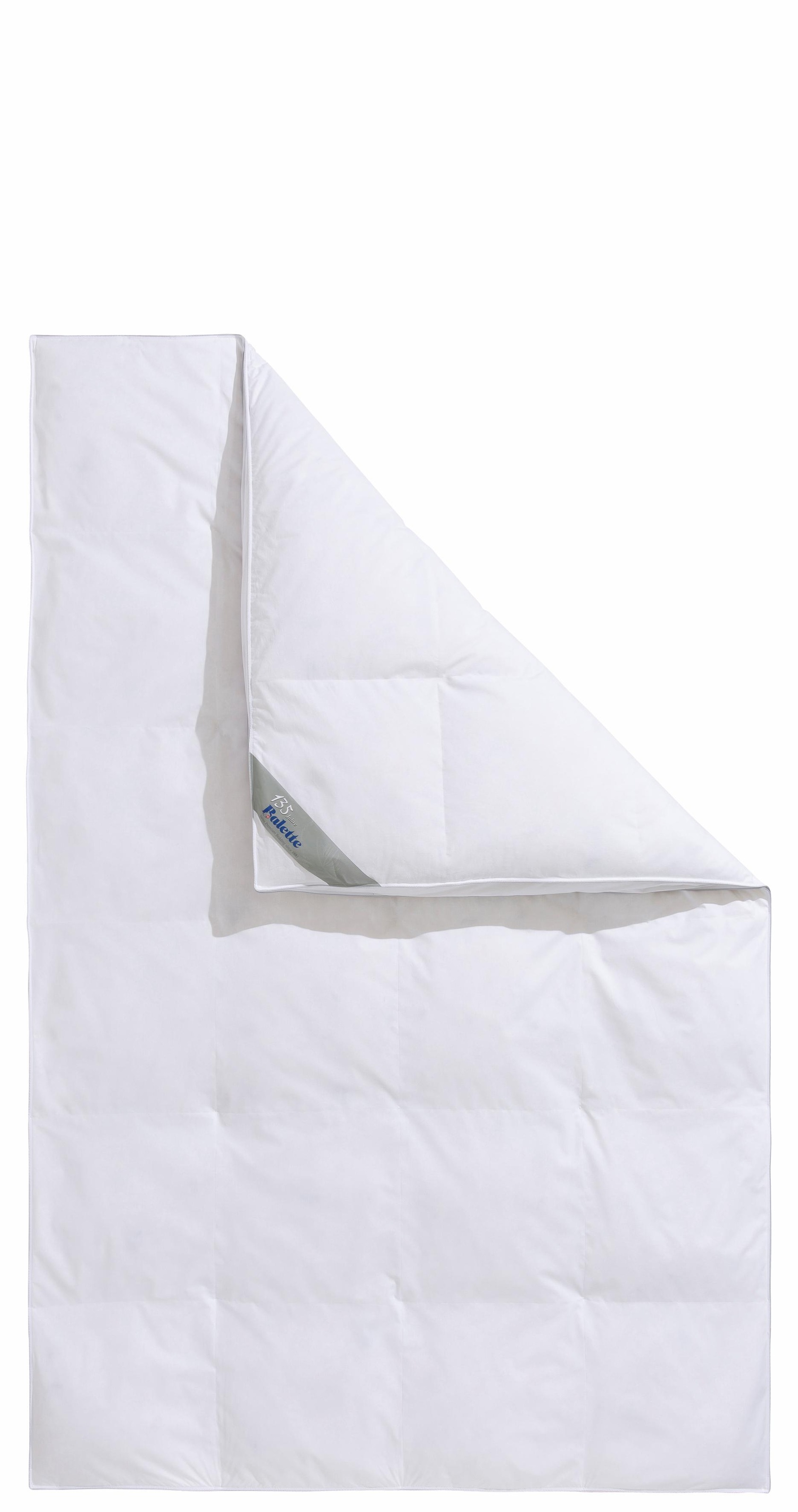 Balette Federbettdecke "Lena, Bettdecken für Sommer & Winter, Ganzjahresdecke" warm Füllung 50% Daunen & 50% Federn 1 Stk. tlg. Bettdecke 135x200 cm, 155x220 cm & weitere Größen, Made in Germany