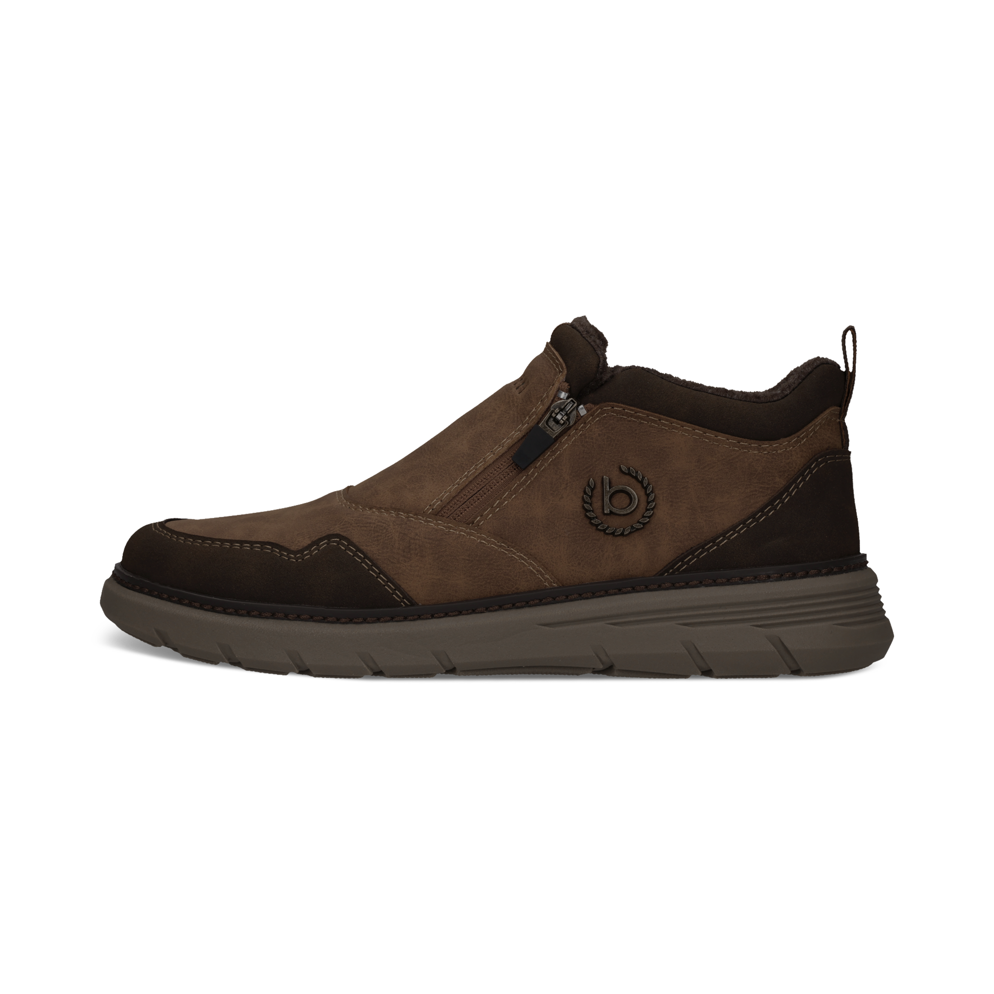 bugatti Slip-On Sneaker  Stiefelette, Boots, High-Top-Sneaker mit Reißverschluss