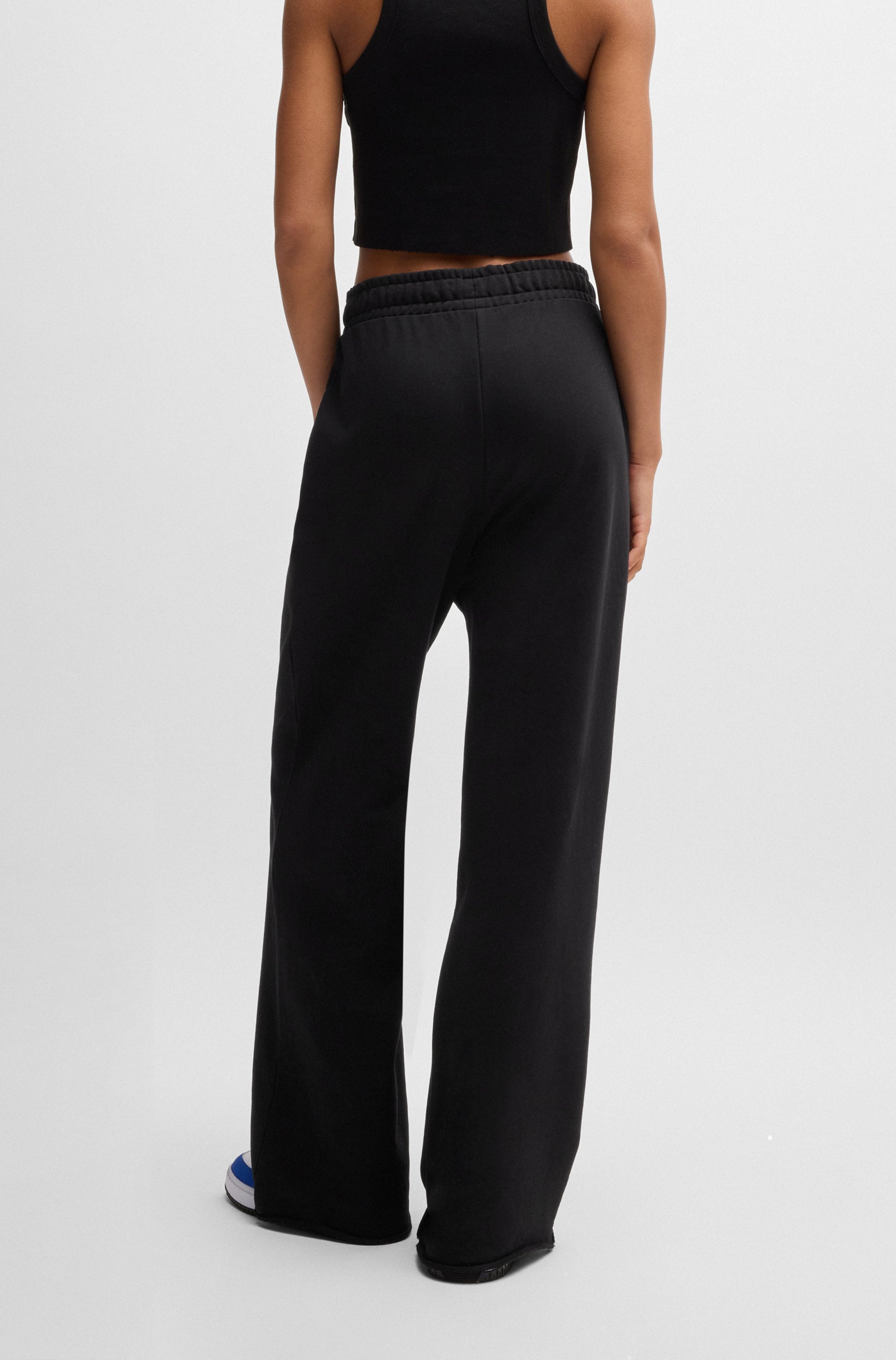 HUGO Blue Jogger Pants "Straight Jogger", mit weitem Bein Flared Pants Jogp günstig online kaufen
