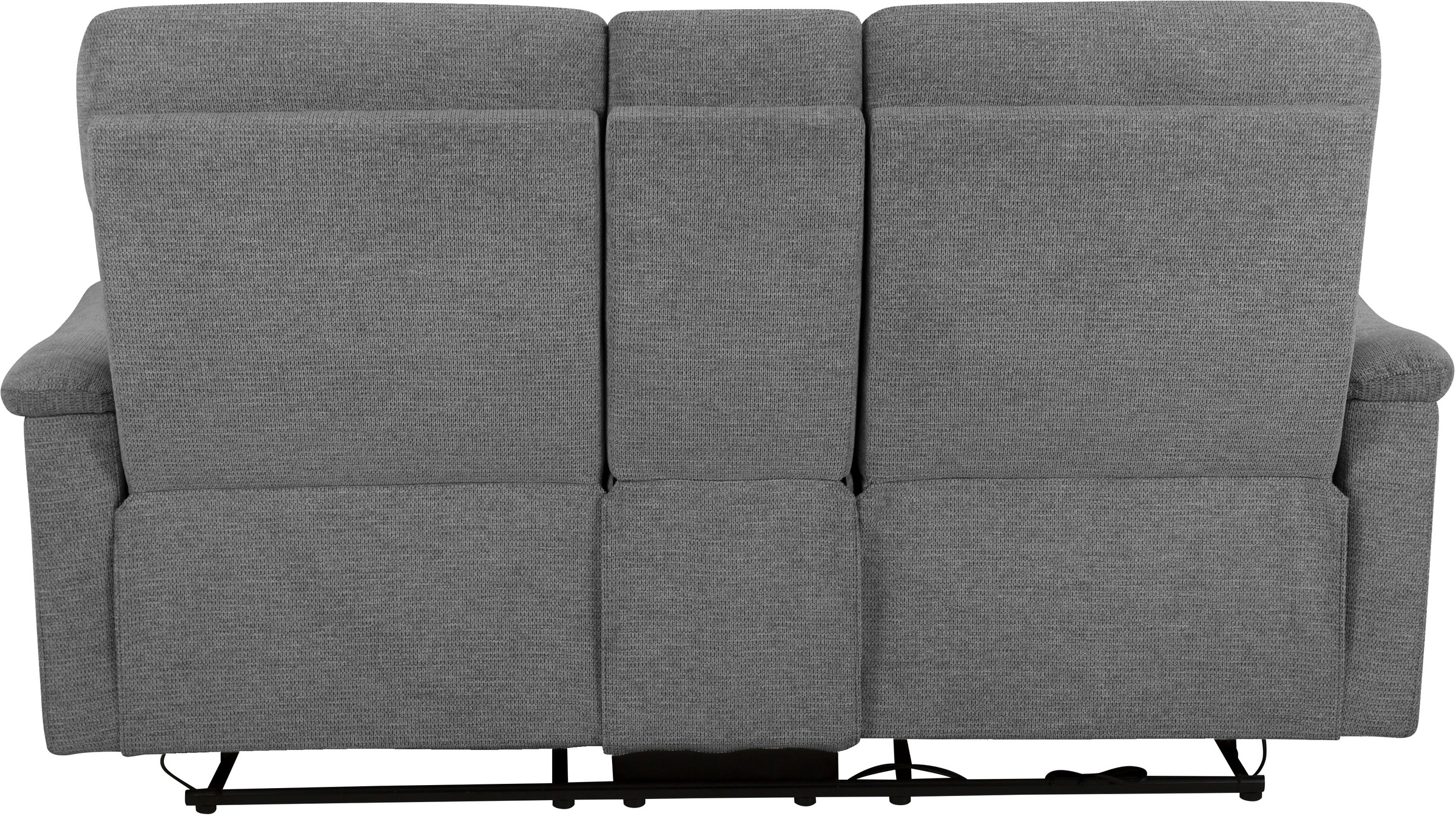 Home affaire 2-Sitzer »ODILON, 2er-Kinosofa, TV-Sessel, Mulitmedia-Sofa, Struktur, USB A/C,«, Relaxfunktion manuell u. elektrisch, Getränkehalter, Staufach