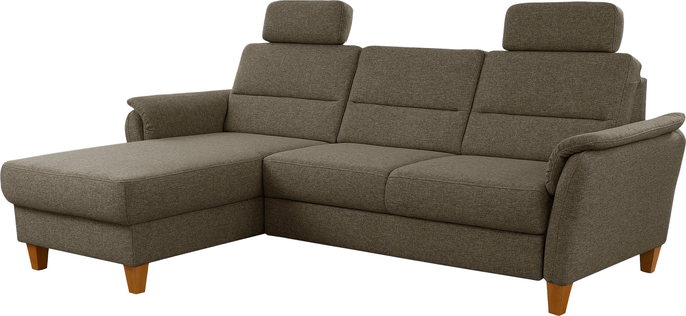 Home affaire Ecksofa »Palmera L-Form«, Federkern, wahlweise mit Bettfunktion und mit/ohne Bettkasten