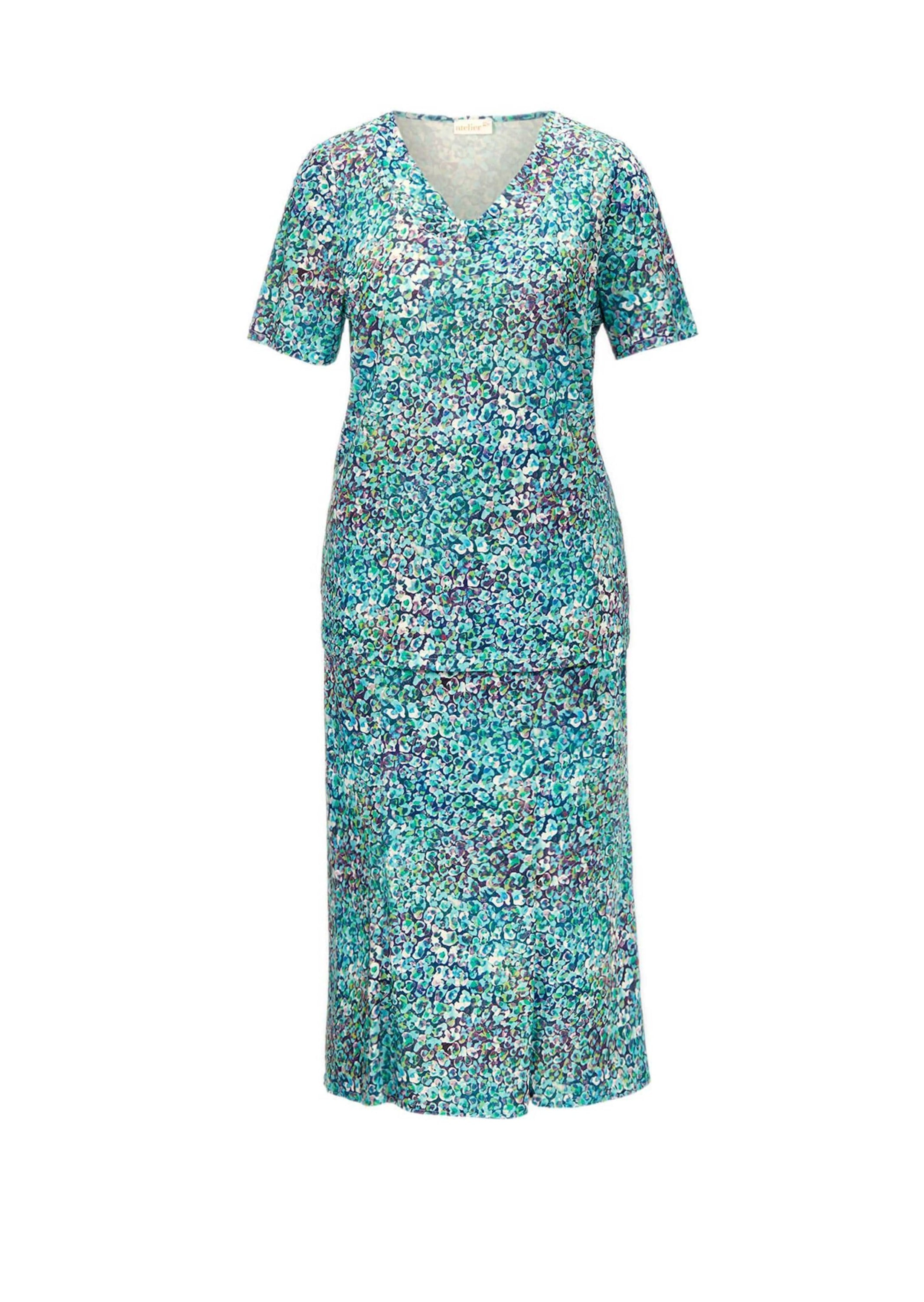 GOLDNER 2-in-1-Kleid "Weich fließender Slinky-Zweiteiler" günstig online kaufen