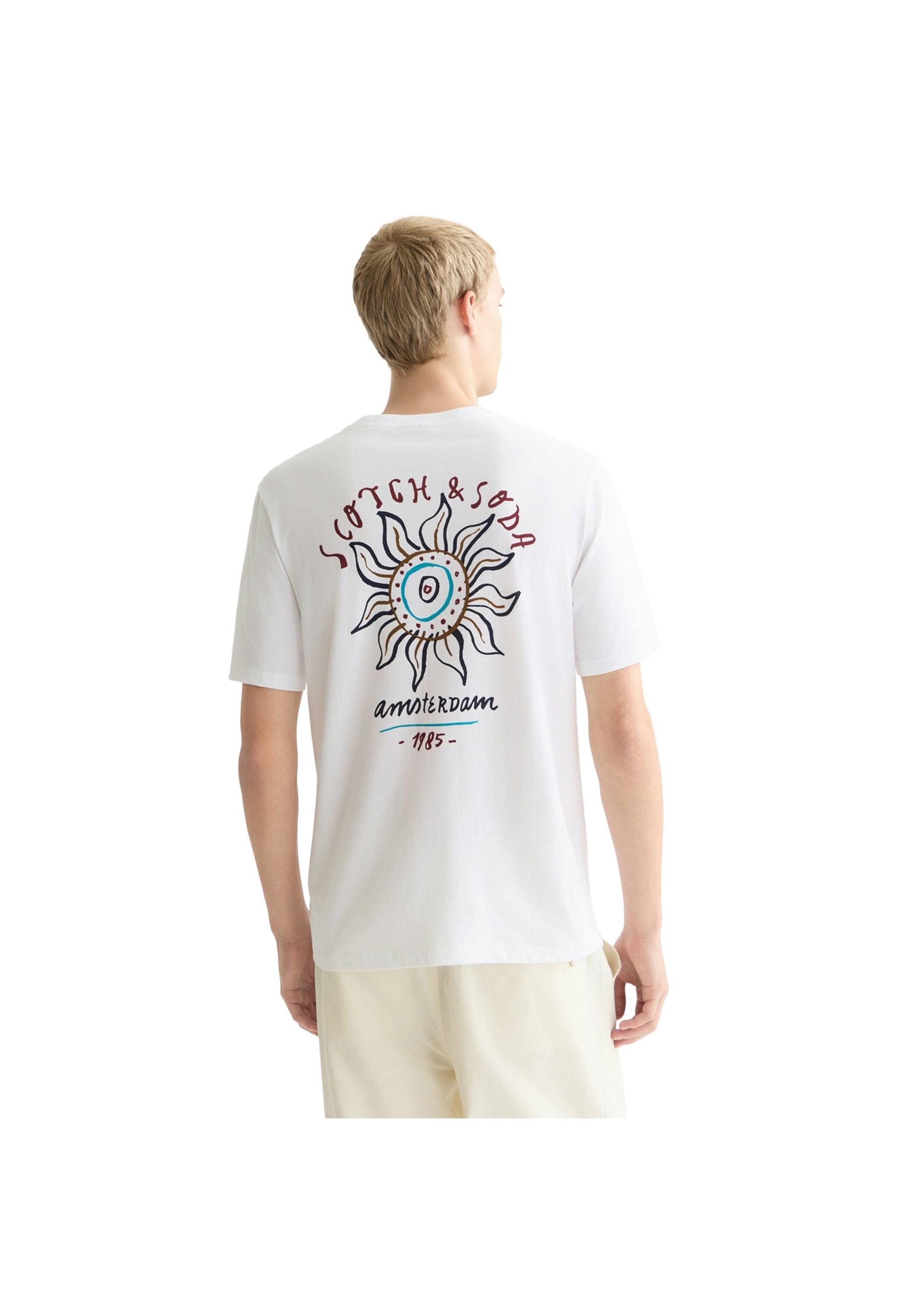 Scotch & Soda T-Shirt »T-Shirt Front & Back Artwork Tee 1er Pack« 1