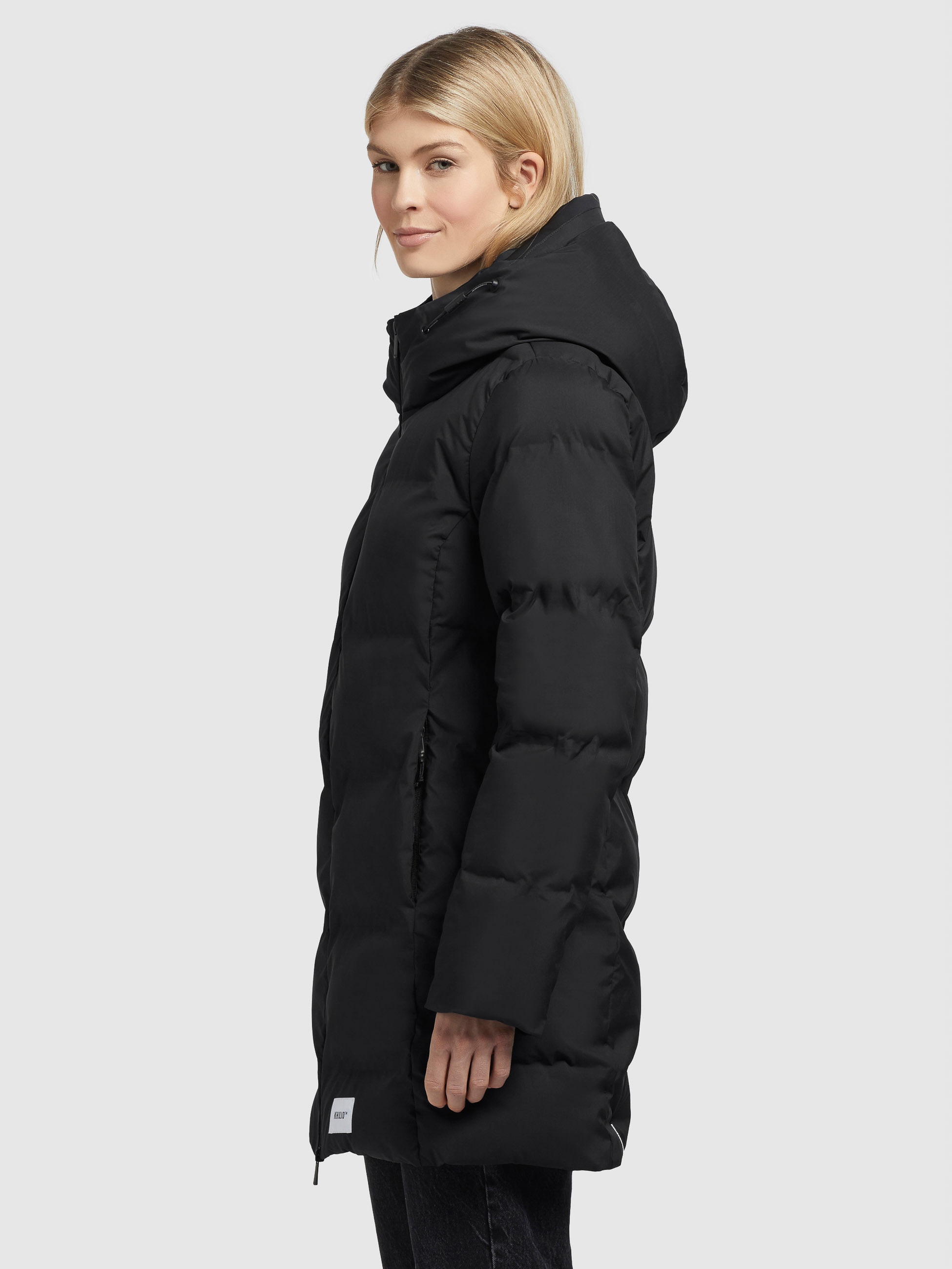 khujo Steppjacke »TANARE2«, mit Kapuze