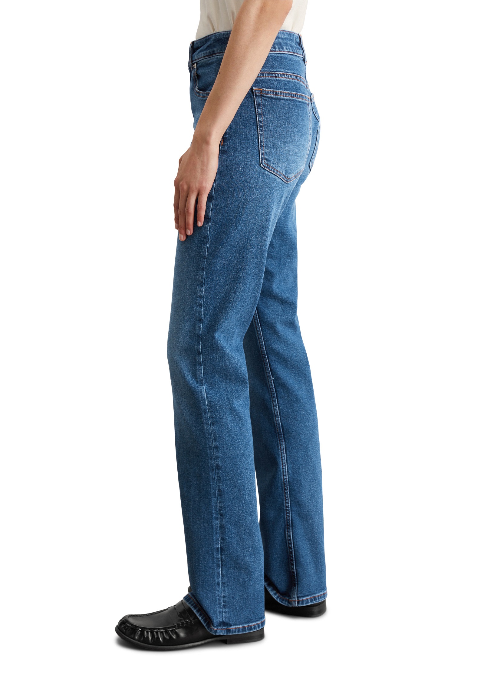Marc OPolo Schlagjeans "aus Organic-Cotton-Mix-Stretch" günstig online kaufen