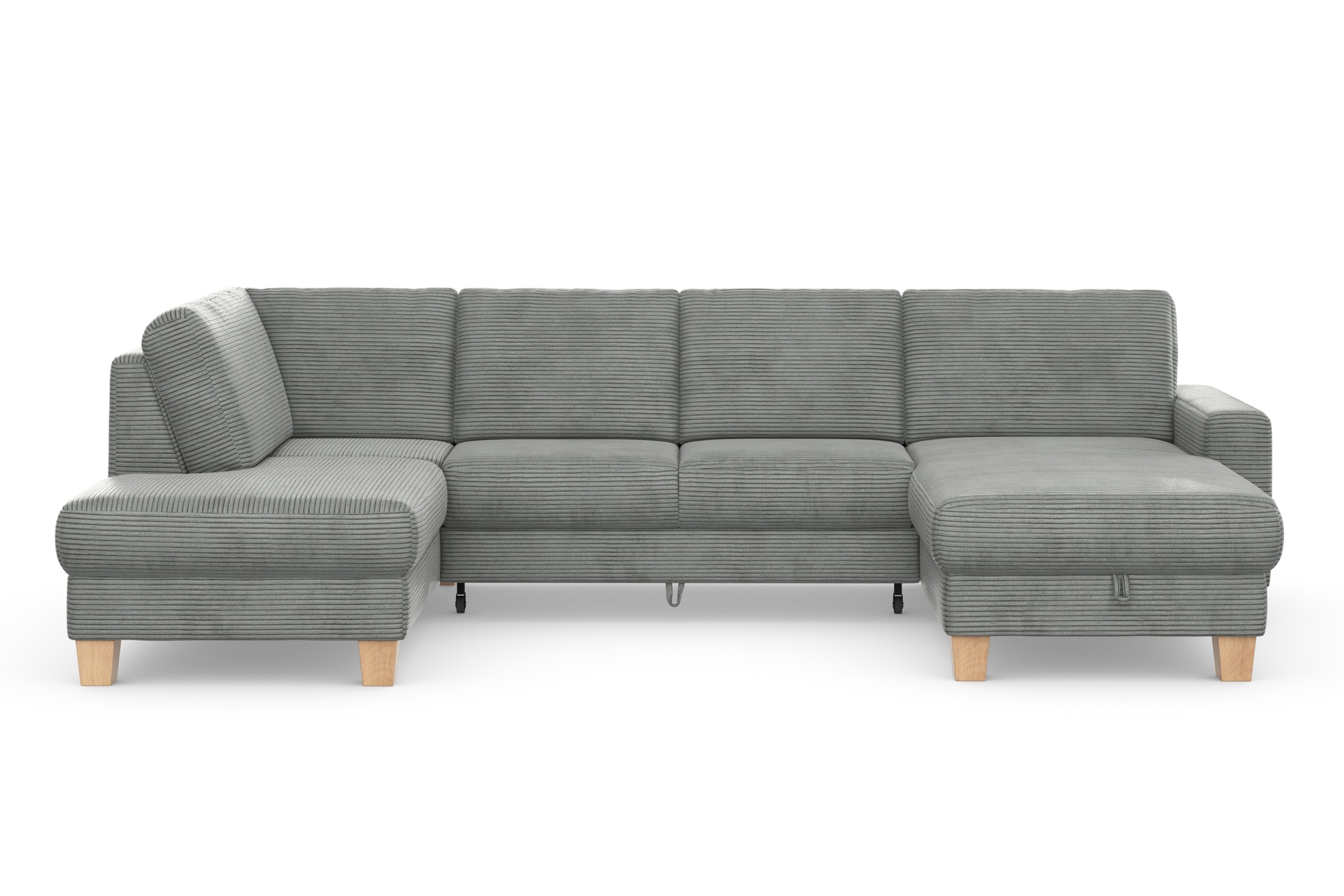 Home affaire Wohnlandschaft "Summer U-Form", mit oder ohne Bettfunktion und günstig online kaufen