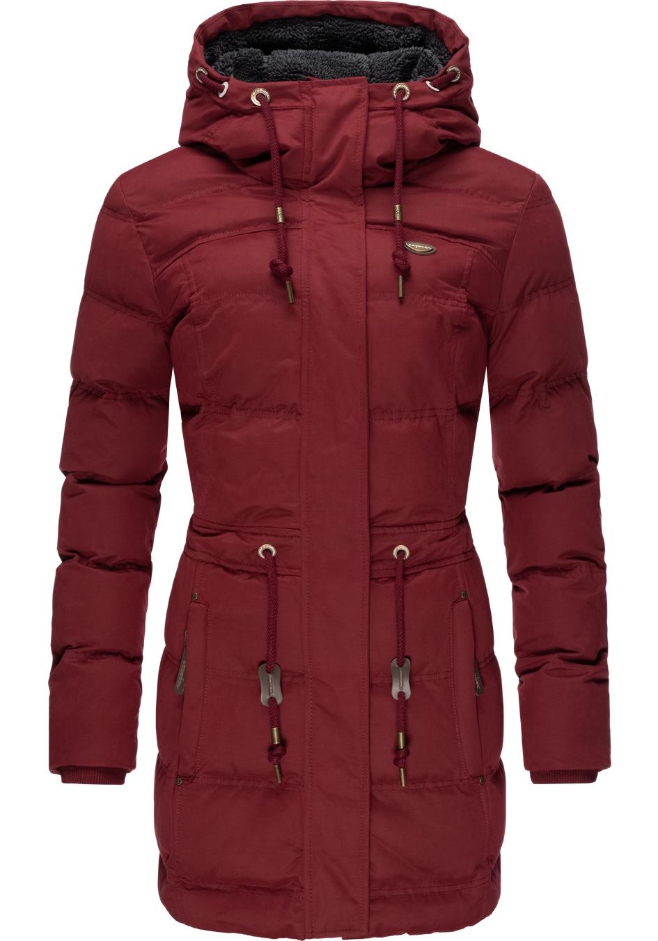 Ragwear Winterjacke »Ashani Puffy«, mit Kapuze, stylischer Winterparka mit gefütterter Kapuze