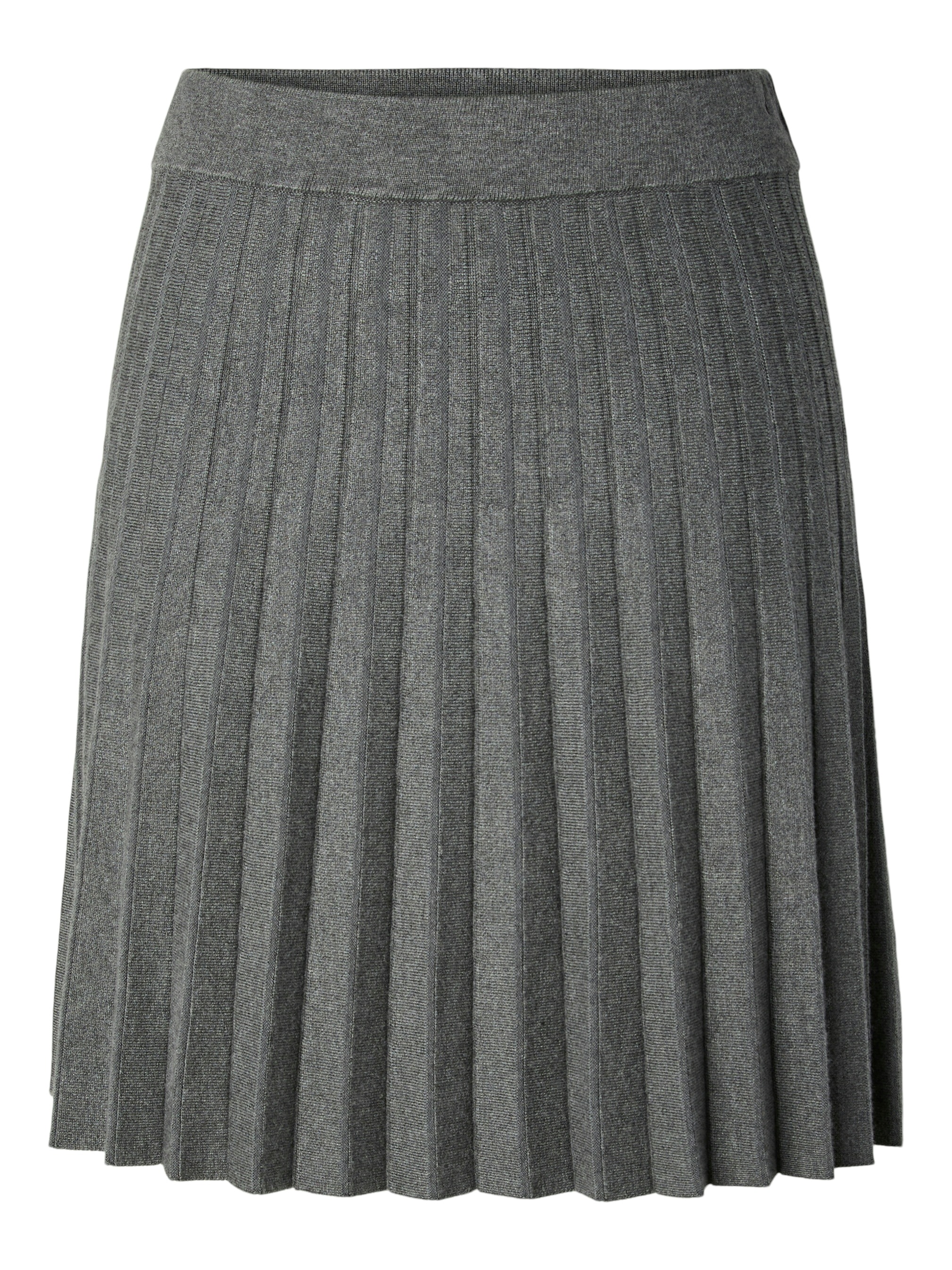 Y.A.S Strickrock »YASELENA HW PLEATED SKIRT S. NOOS« Viskosemischung
