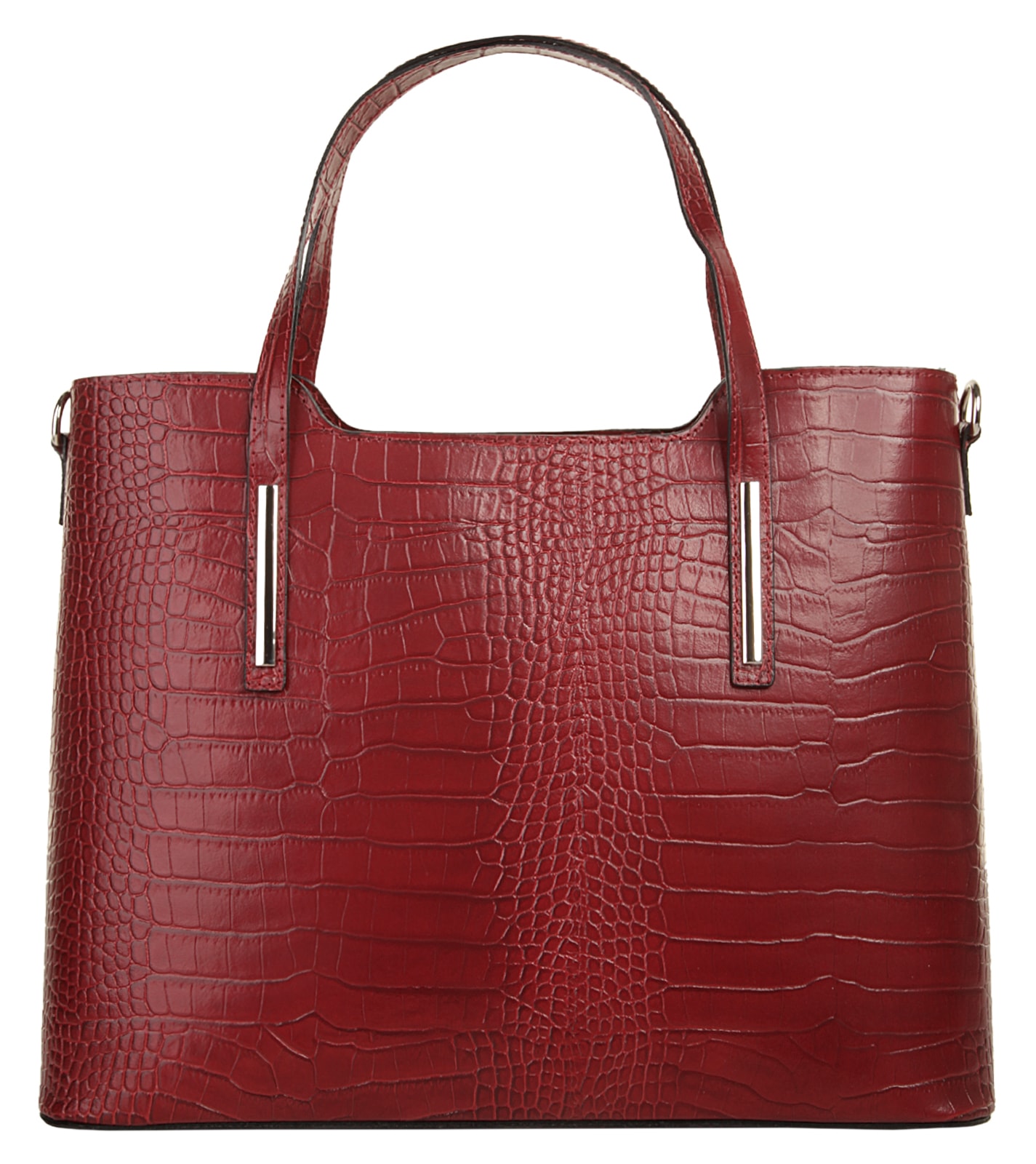 Cluty Henkeltasche echt Leder, Made in Italy