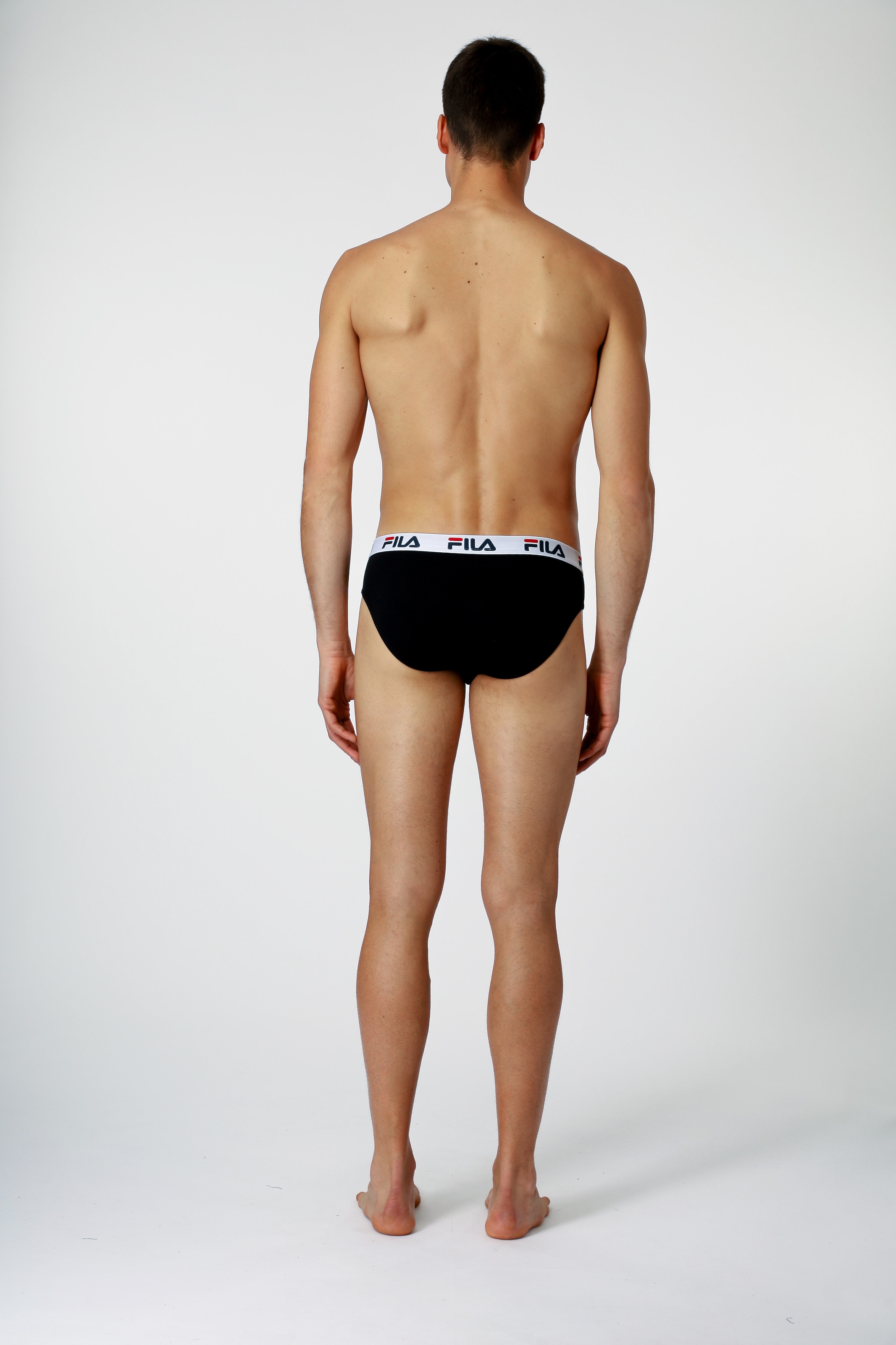 Fila Slip »MAN BRIEF«, (3er Pack), mit elastischem Logobund