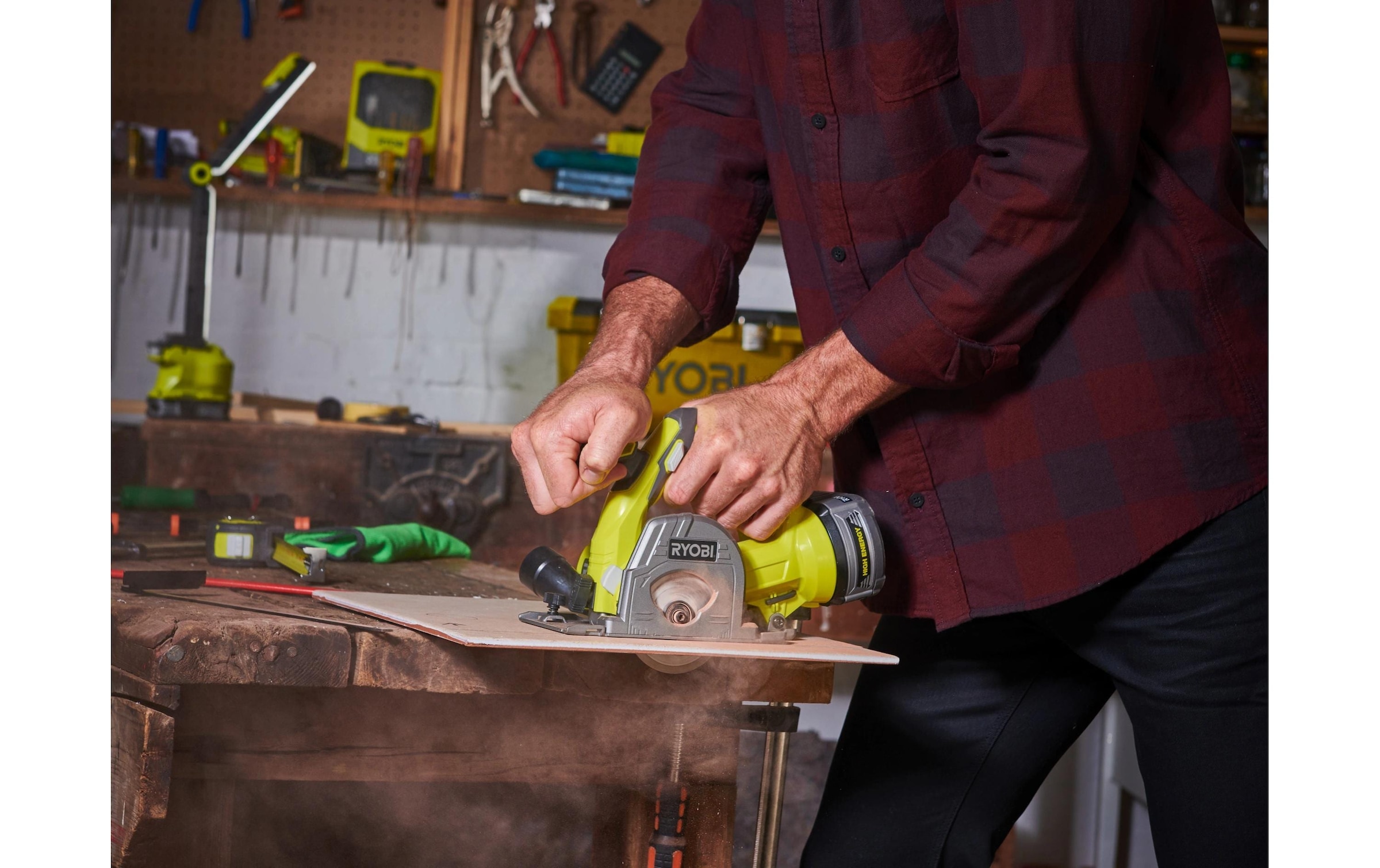 RYOBI Tauchsäge »R18 mmS-0«