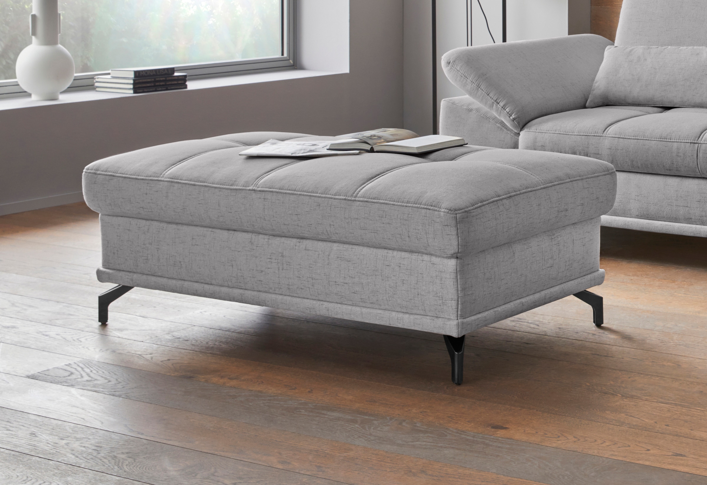 OTTO home Polsterhocker "Costello, B: 133 cm" individuell zu kombinieren, F günstig online kaufen