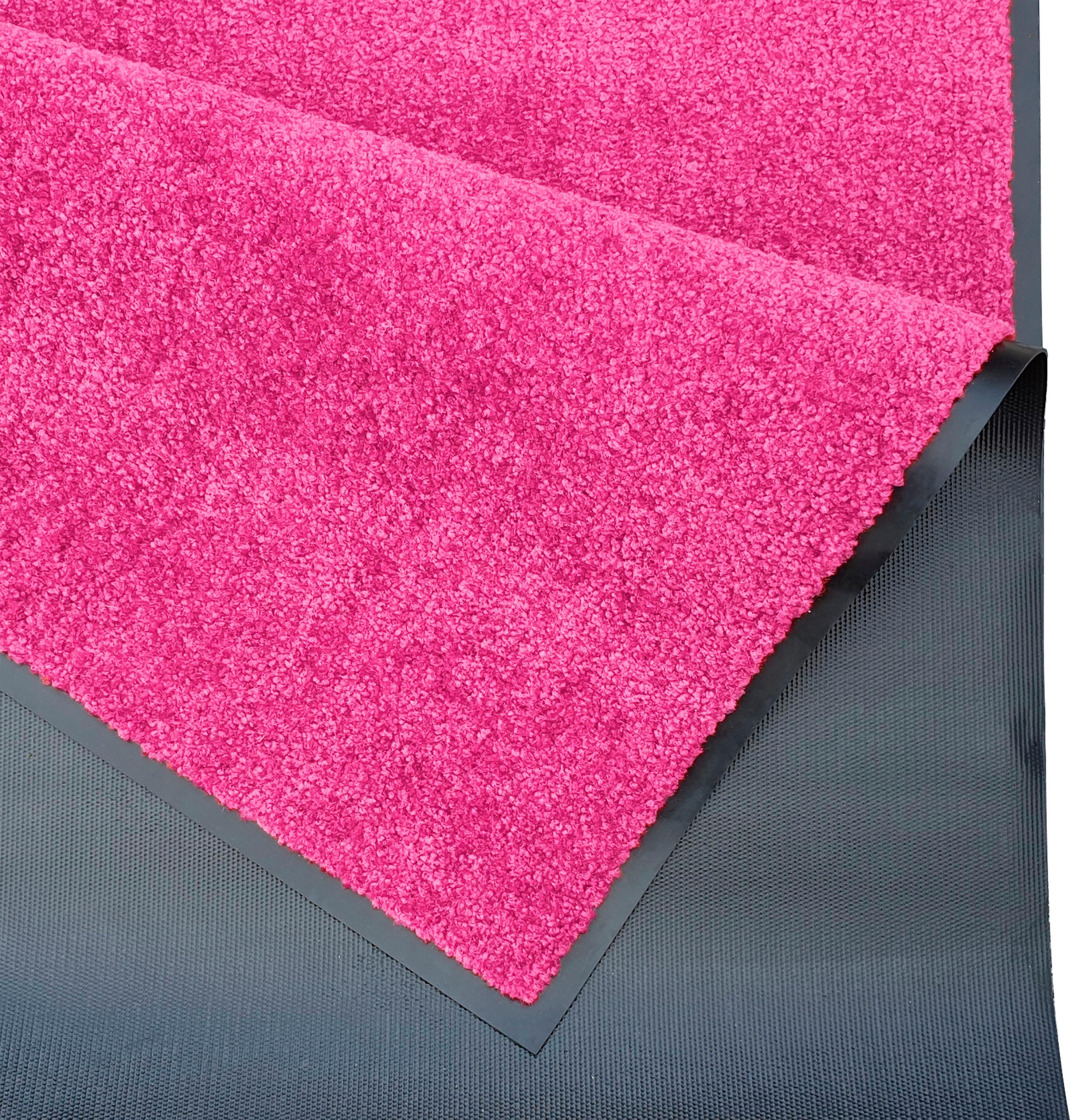HANSE Home Fußmatte »Wash & Clean«, rechteckig, 7 mm Höhe, Schmutzfangmatte, Türmatte, In- und Outdoor, Teppich, Läufer, waschbar