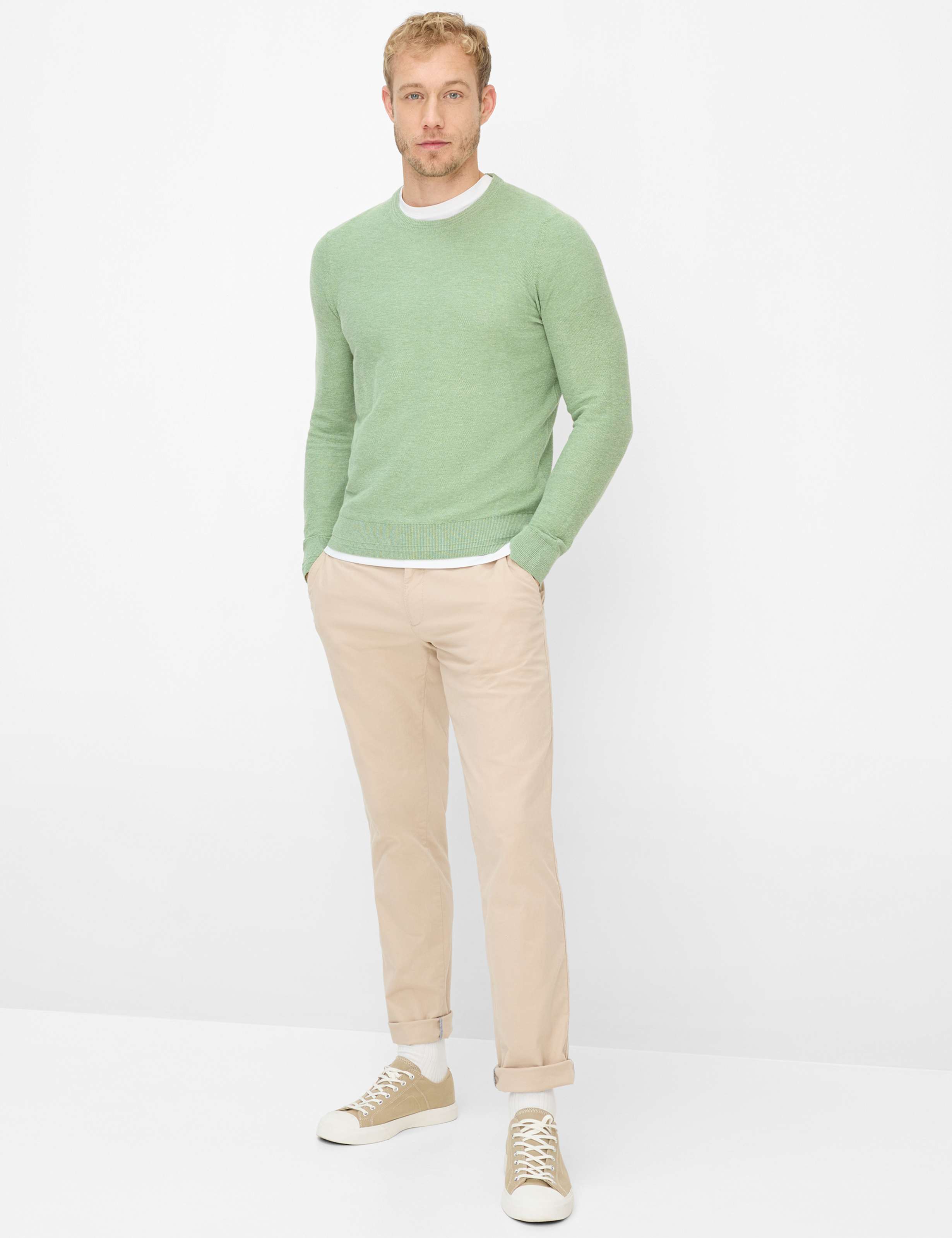 Thumbnail - Brax Rundhalspullover "Style RICK"