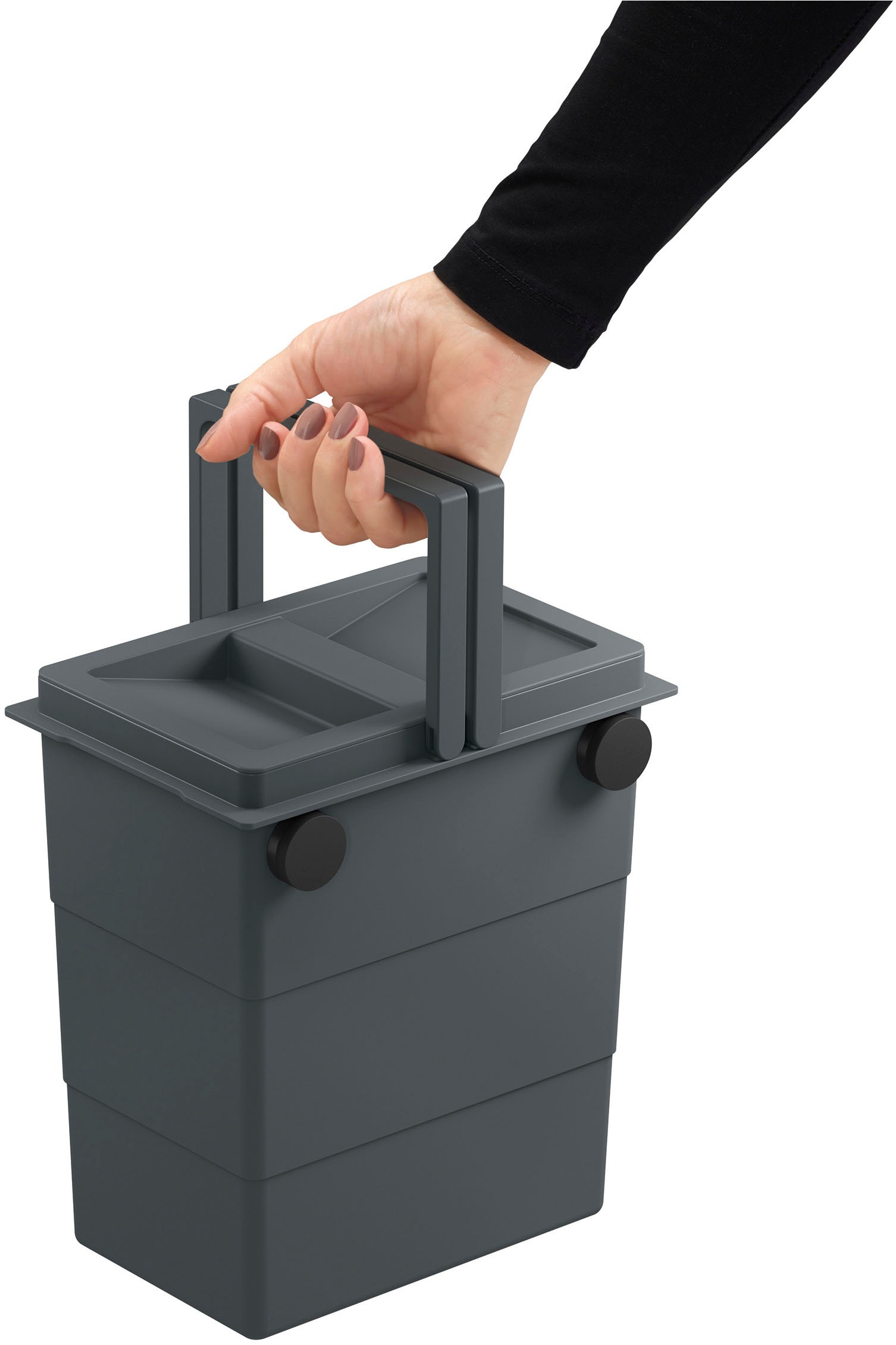 Hailo Mülleimer "FLEXBOX S" 1 Behälter Kunststoff, geruchsdichter Deckel, 7 günstig online kaufen