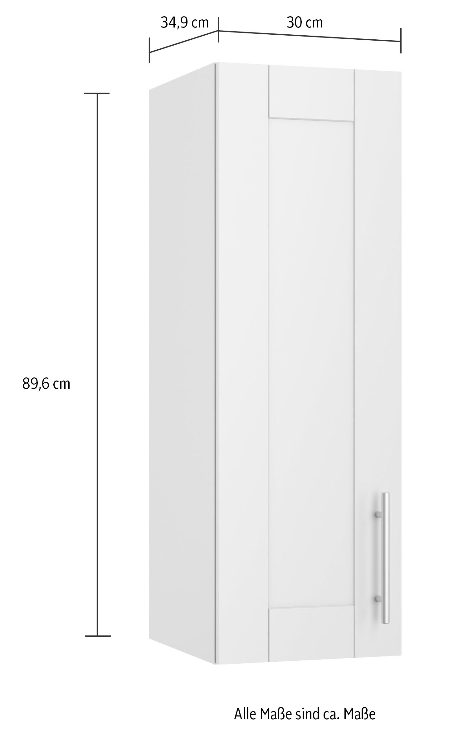 OPTIFIT Hängeschrank »Ahus«, Breite 30 cm