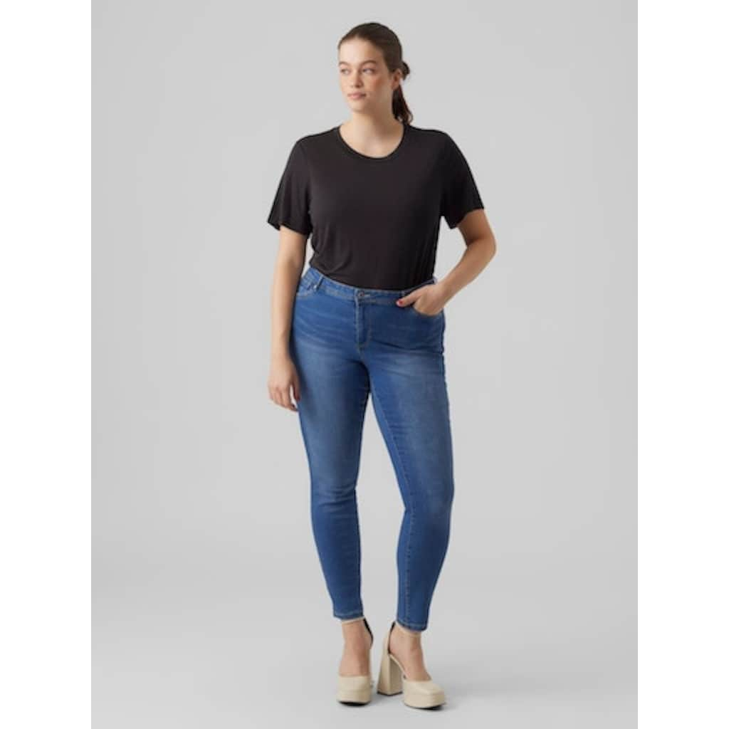 Vero Moda Curve Slim-fit-Jeans »VMFANYA SLIM JEANS VI3312 GA CUR NOOS«