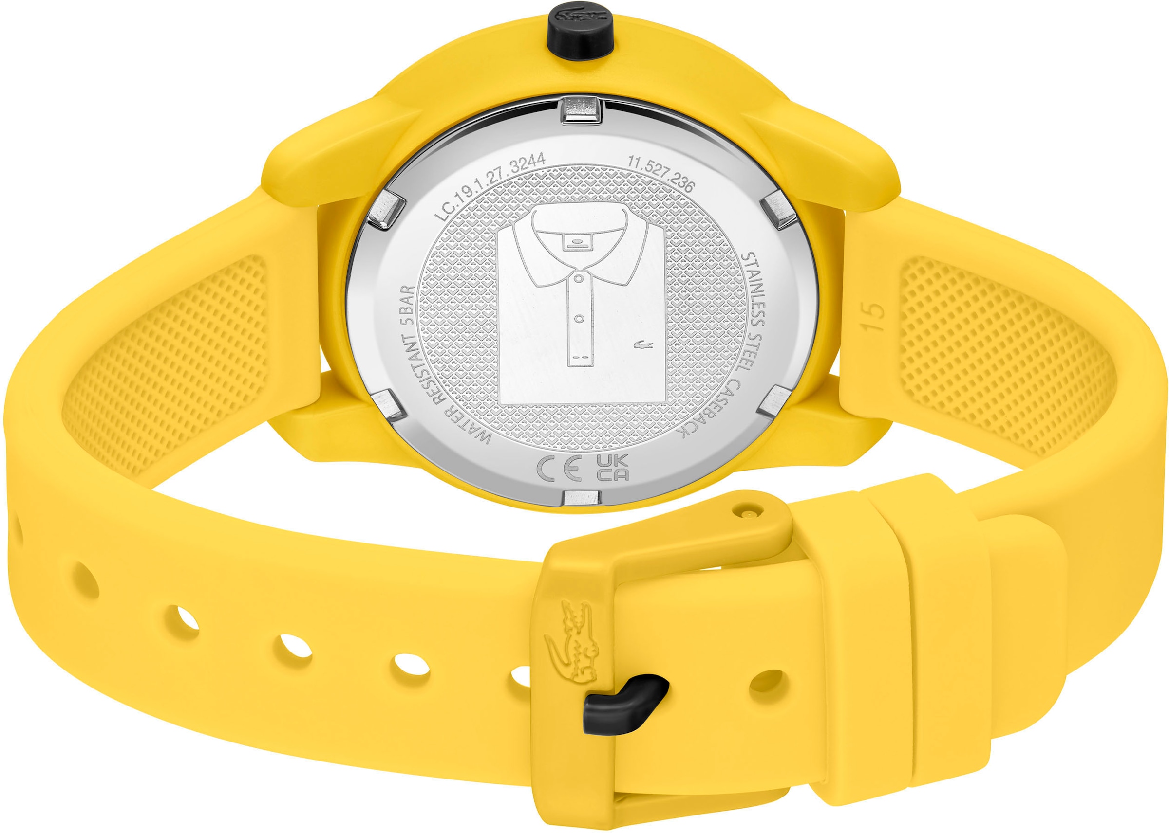 Lacoste Quarzuhr »MINI TENNIS«, Armbanduhr, Kinderuhr, analog, Silikonarmband, Geschenkidee