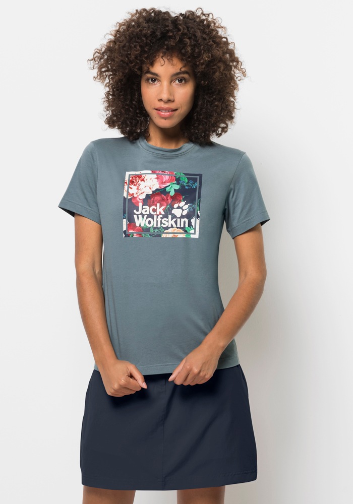 Jack Wolfskin T-Shirt »FLOWER LOGO T W« kaufen
