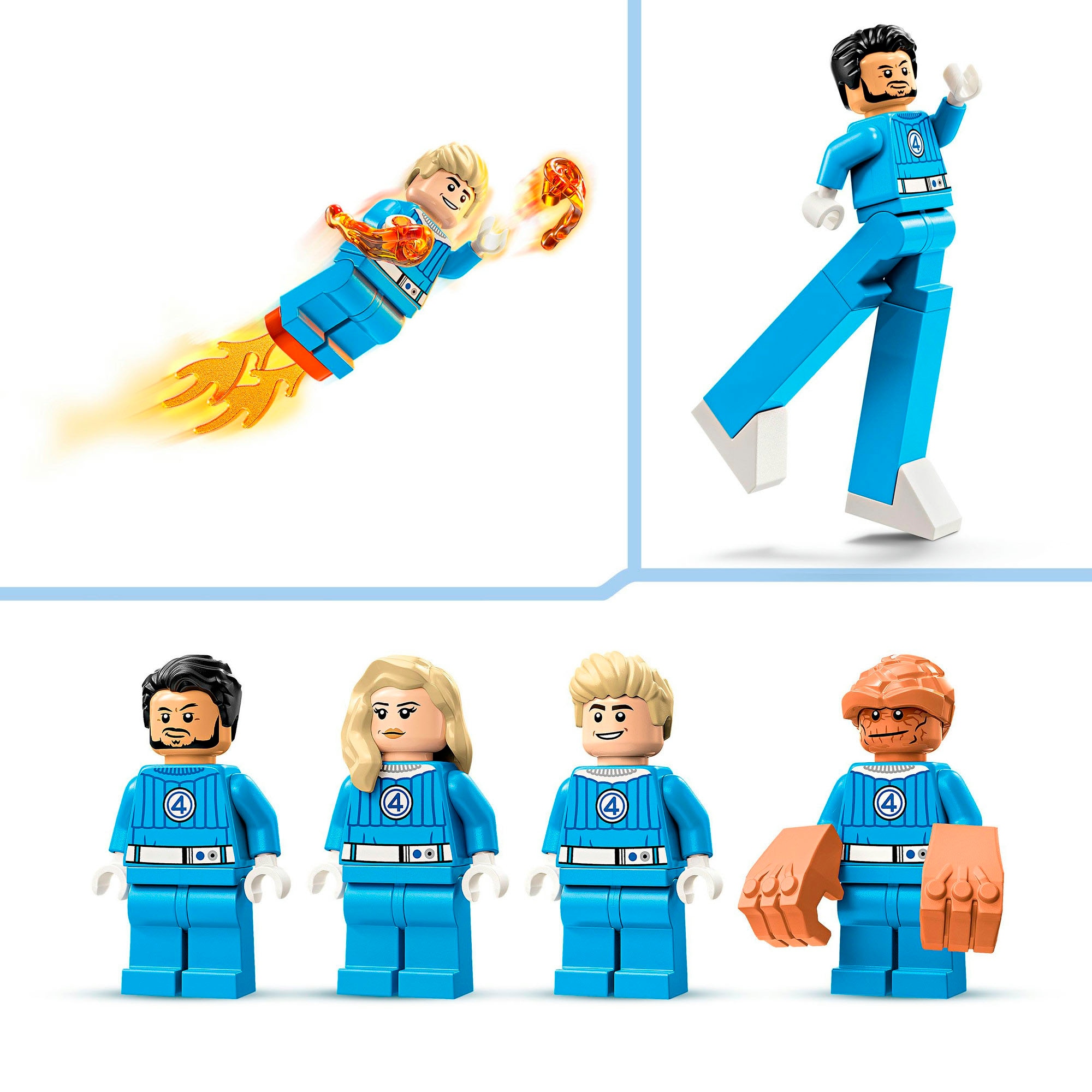 LEGO® Konstruktionsspielsteine »Fantastic Four vs. Galactus Baufigur (76316), LEGO Super Heroes«, (427 St.), Made in Europe