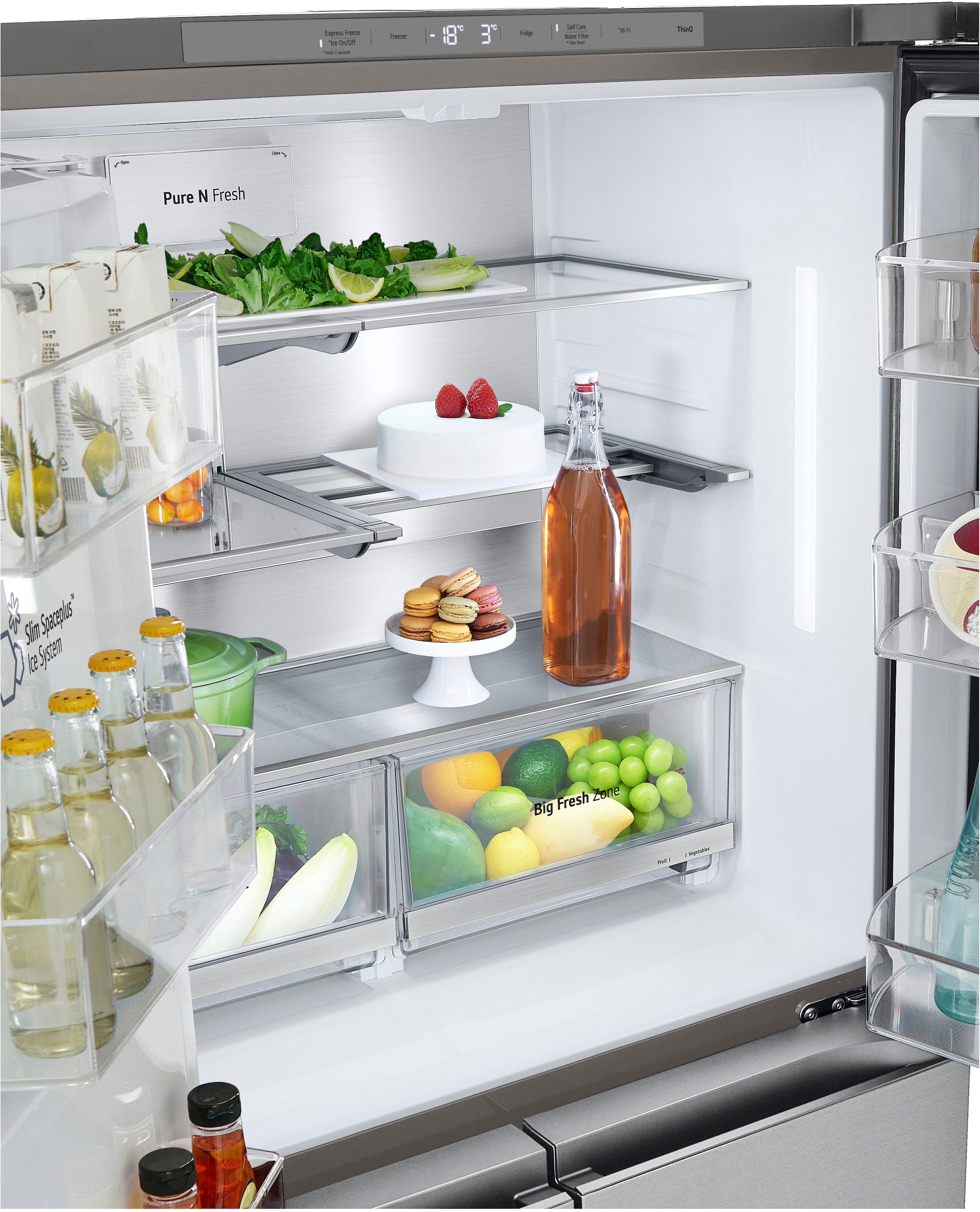 LG Multi Door »GMG960MBJE«, InstaView® Multi-Door