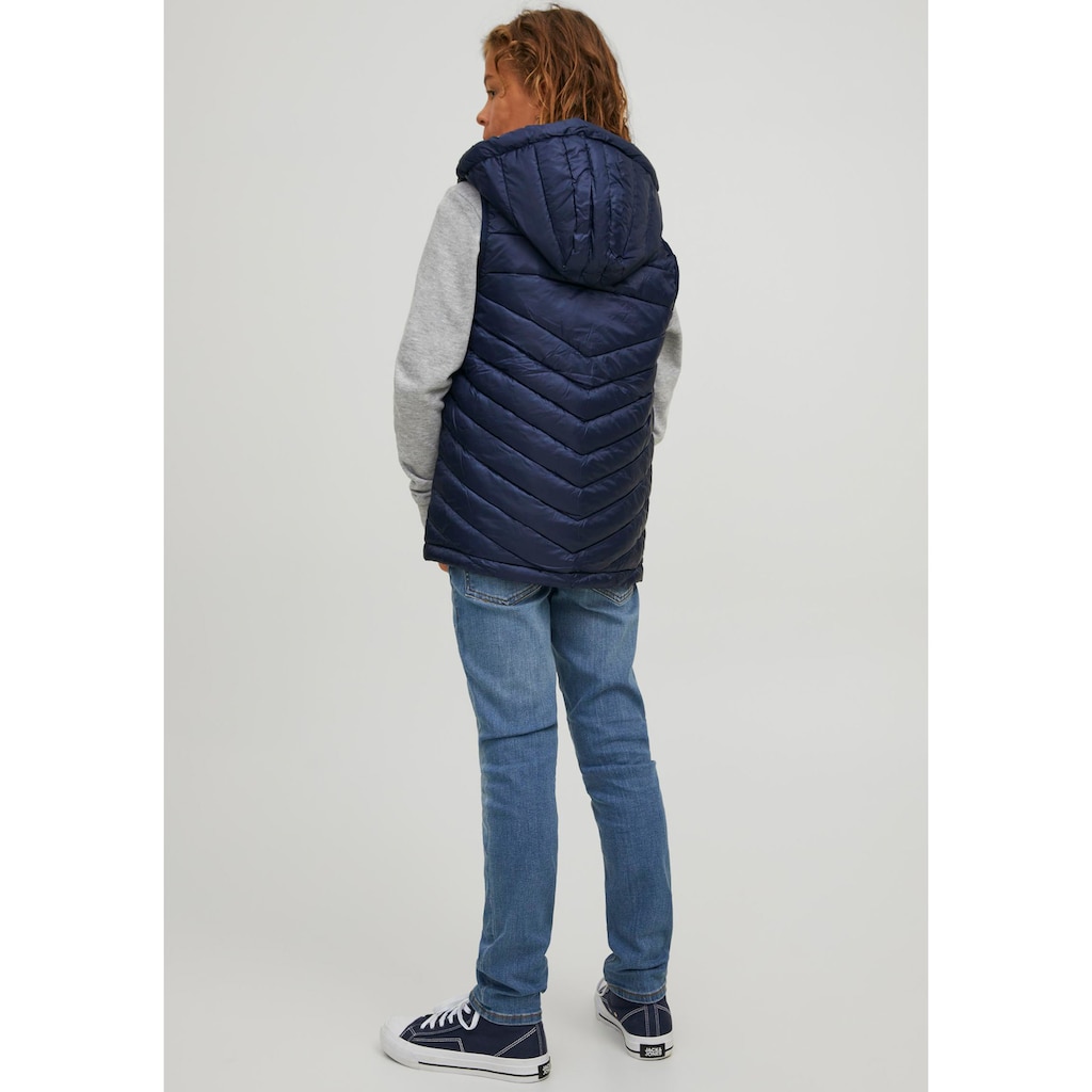 Jack & Jones Junior Steppweste »JJEHERO BODYWARMER HOOD NOOS JNR«