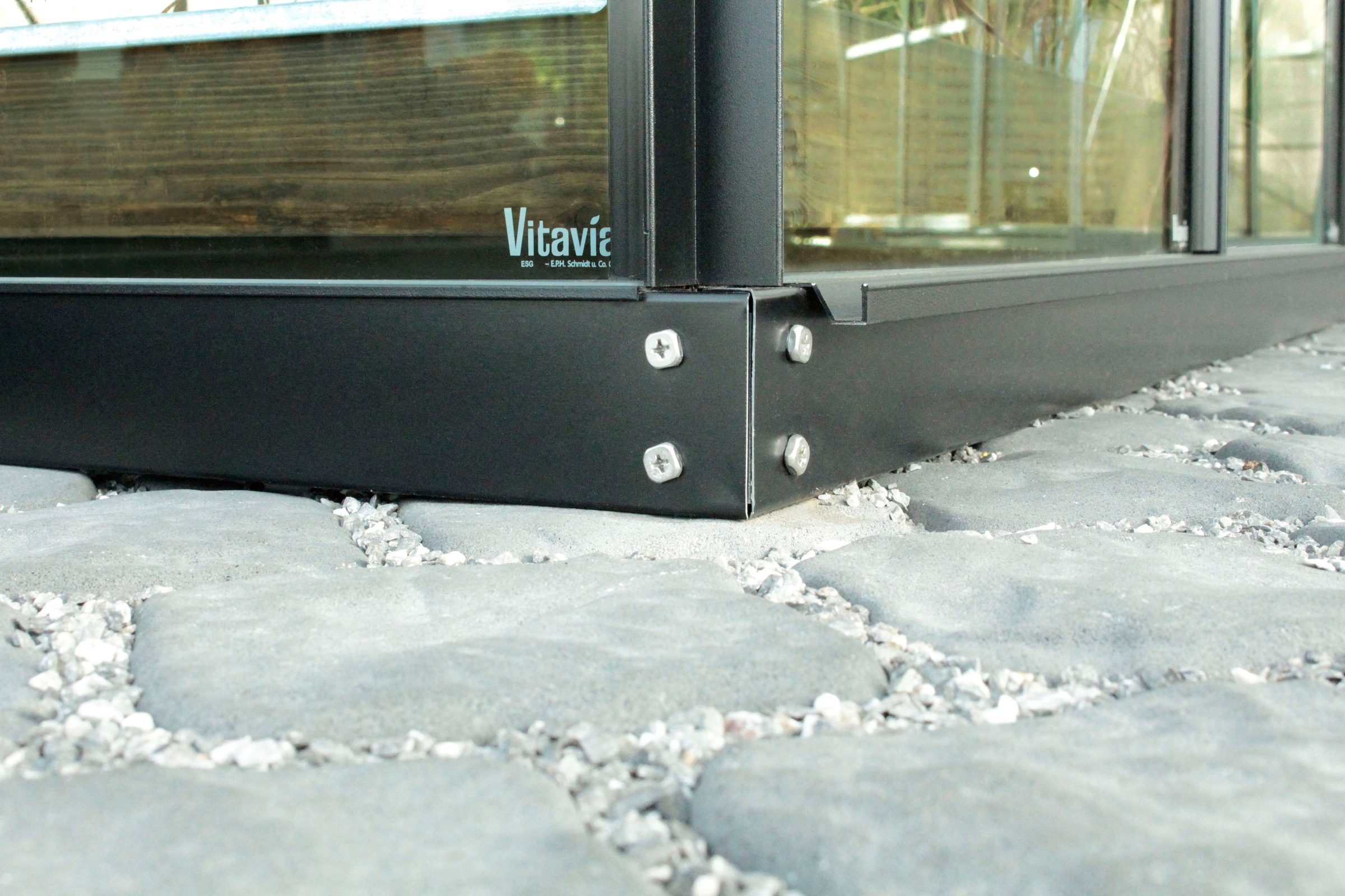 Vitavia Fundamentrahmen "Fundament 5200" 6 cm, schwarz, BxT: 254x190 cm günstig online kaufen