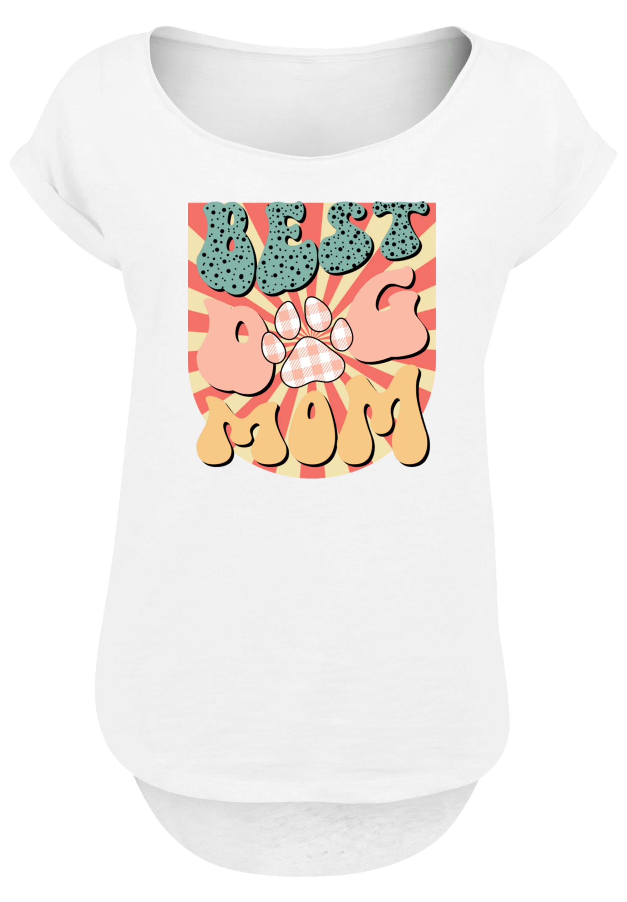 F4NT4STIC T-Shirt »Muttertag Pet Lover Vintage Beste Hunde Mama«, Premium Qualität