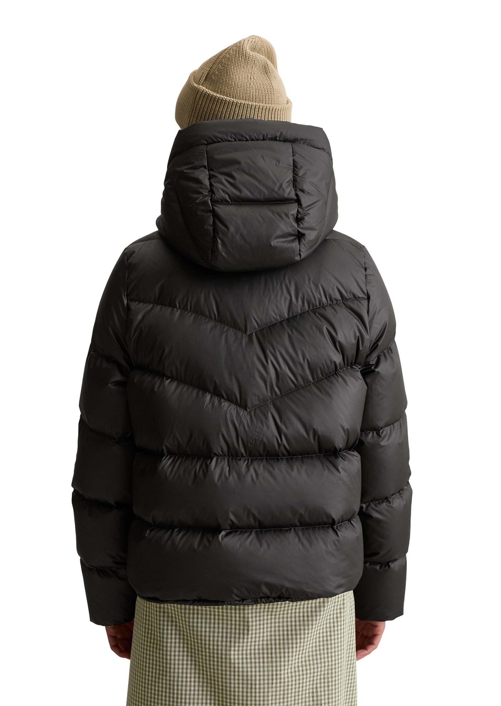 Marc OPolo DENIM Steppjacke mit Kapuze Winterjacke, regular fit, Stehkragen günstig online kaufen