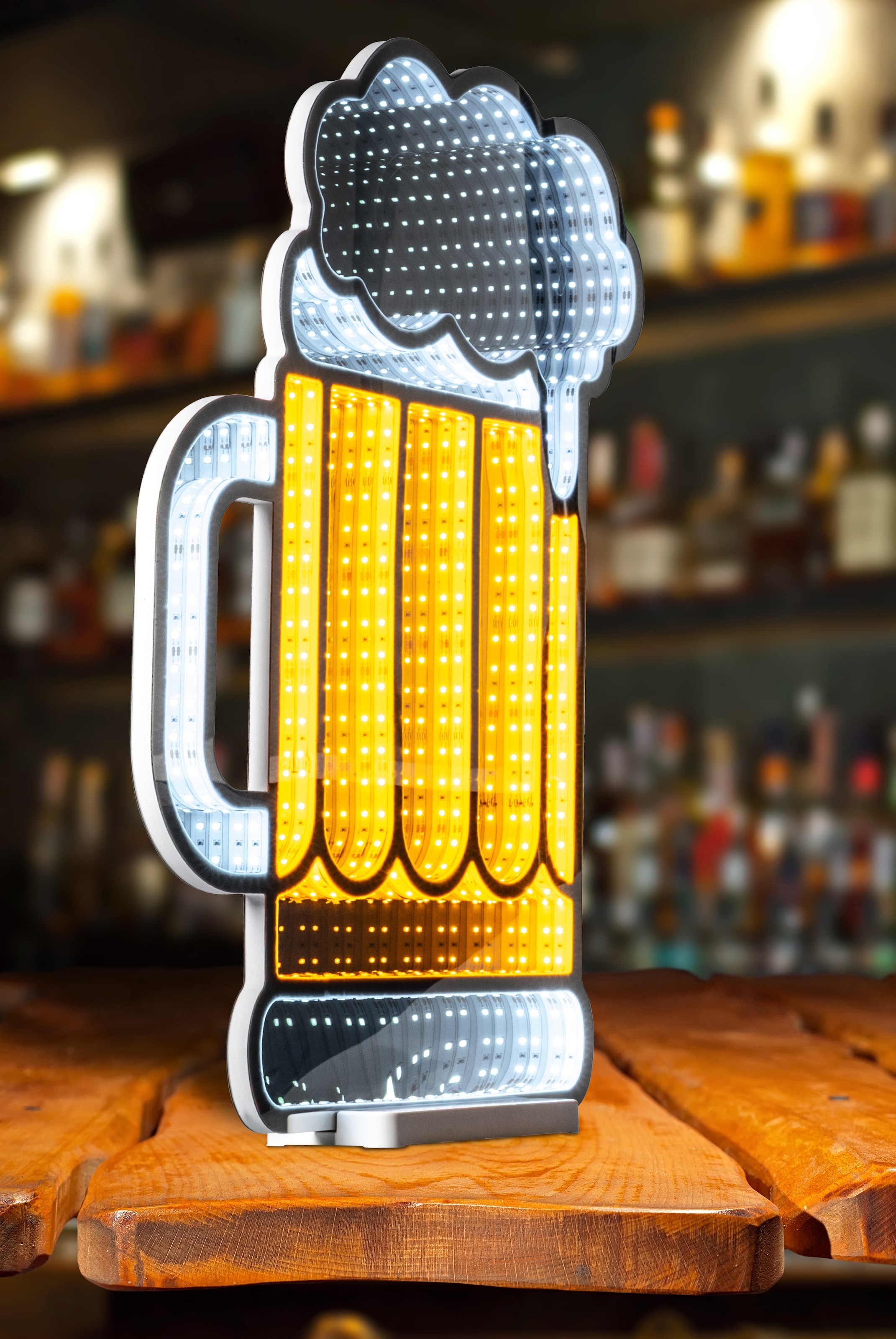 my home LED Dekofigur »Evaya« LED-Modul 1 Stk. Warmweiß haben eine faszinierende Tiefenillusion mit 3D-Effekt