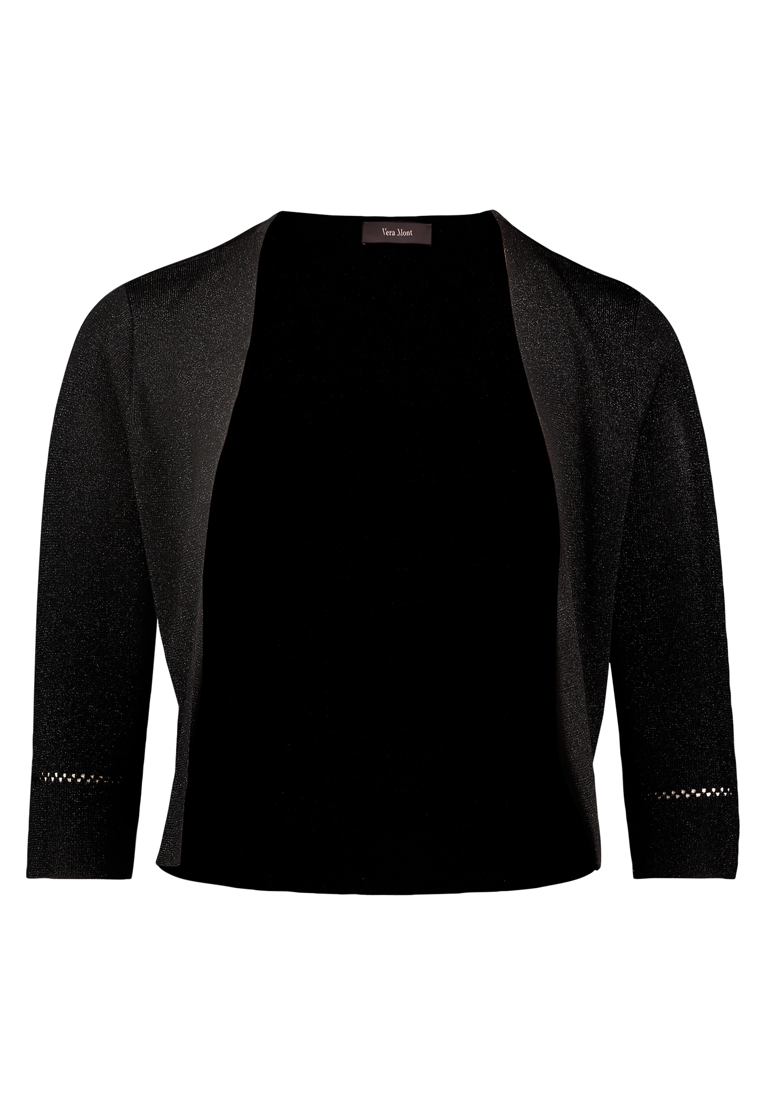 Vera Mont Strickjacke »Vera Mont Strickbolero ohne Verschluss«, Glitzer