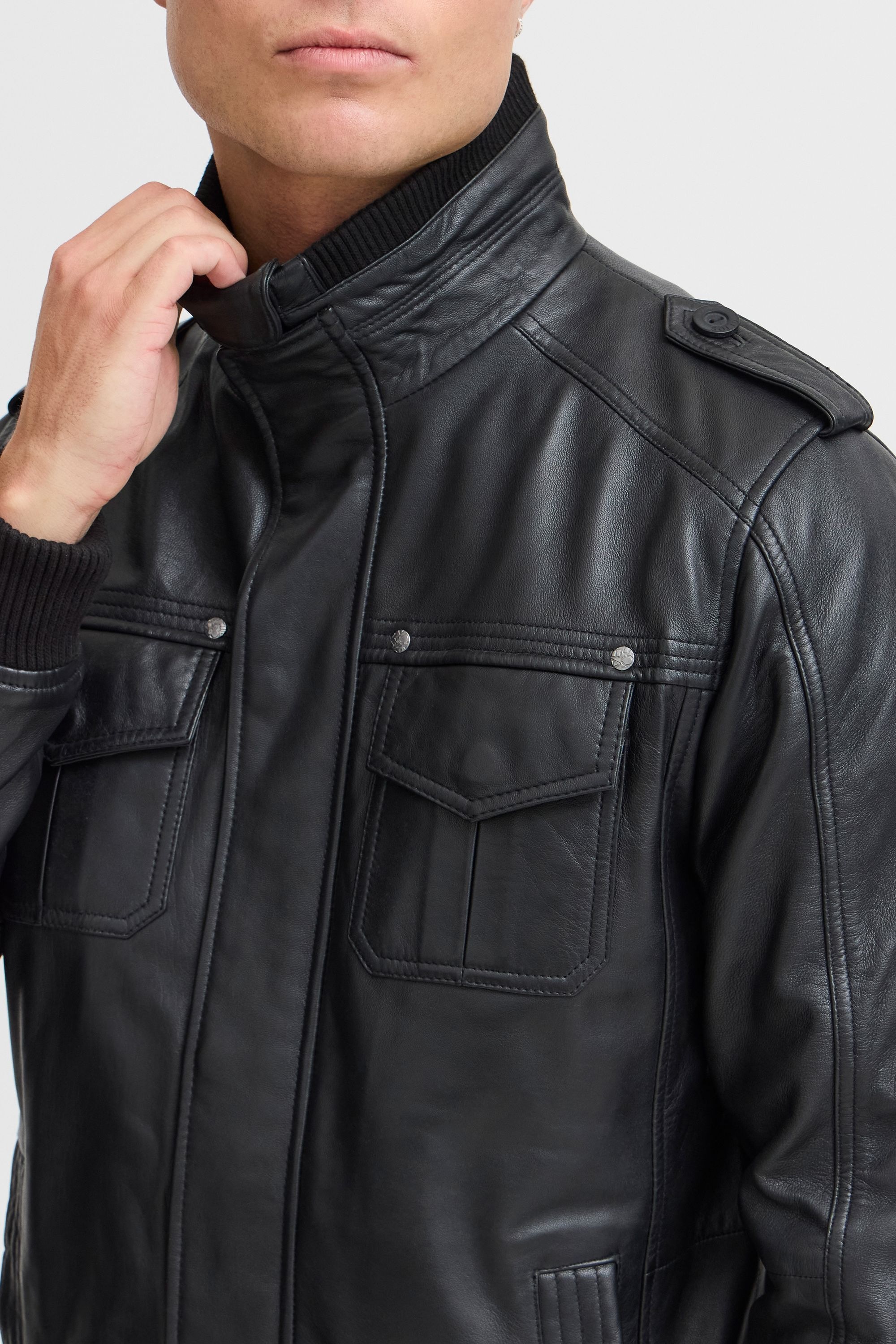 !Solid Lederjacke »Lederjacke SDCamash«