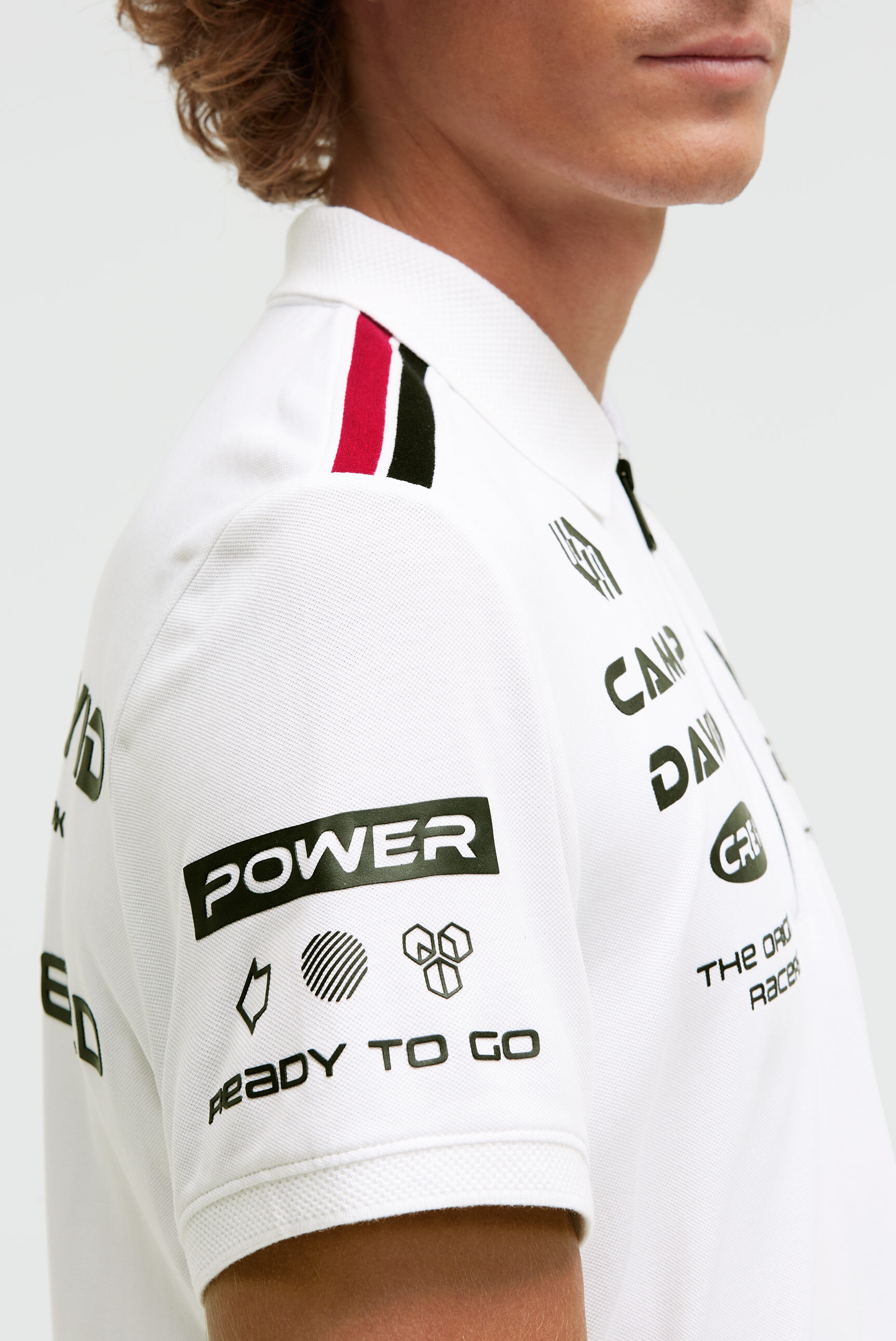 CAMP DAVID Poloshirt mit Baumwolle