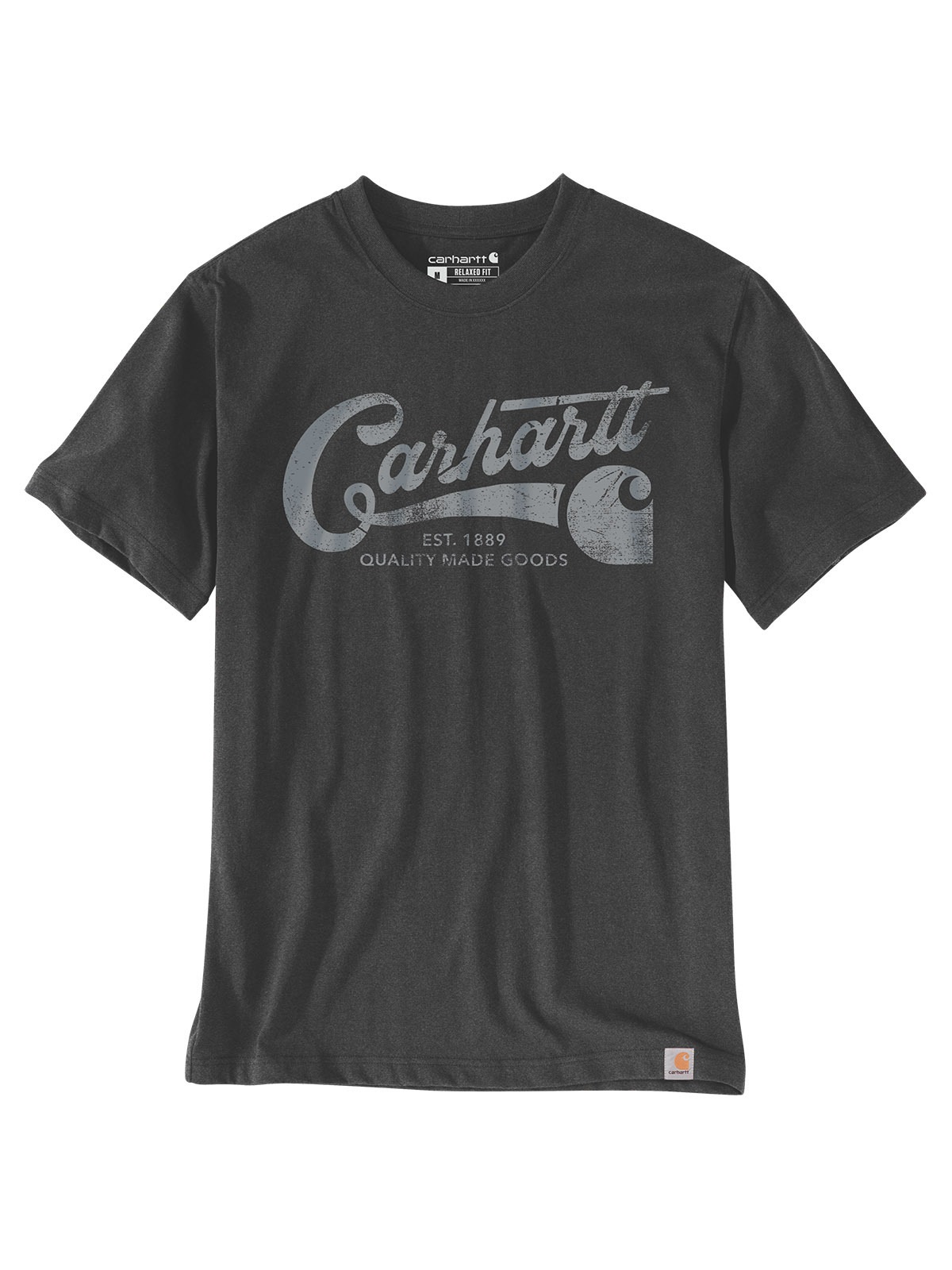 CARHARTT Herren T-Shirt "Bekleidung 106531-CRH Carhartt Graphic", grau, Gr. S, Obermaterial: 60% Baumwolle CO. 40% Polyester PES., Shirts