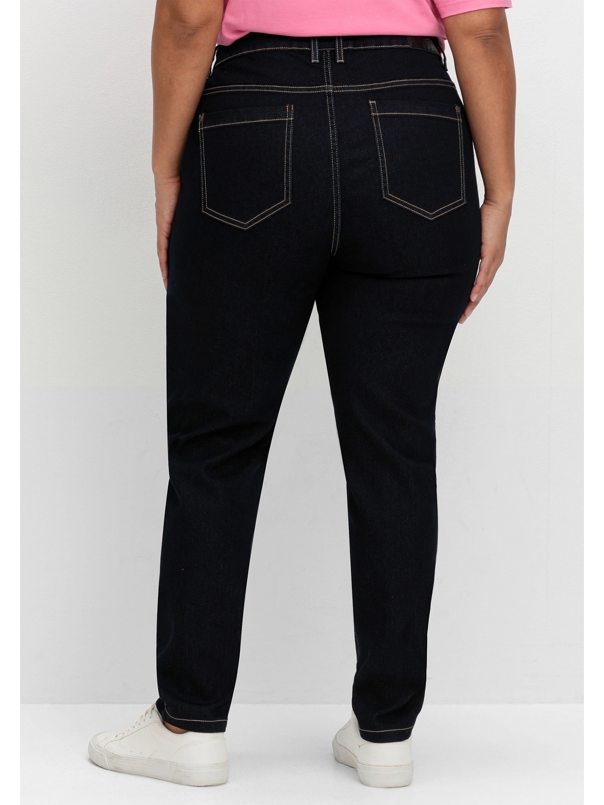 Sheego Stretch-Jeans »Große Größen«, in cleaner Optik
