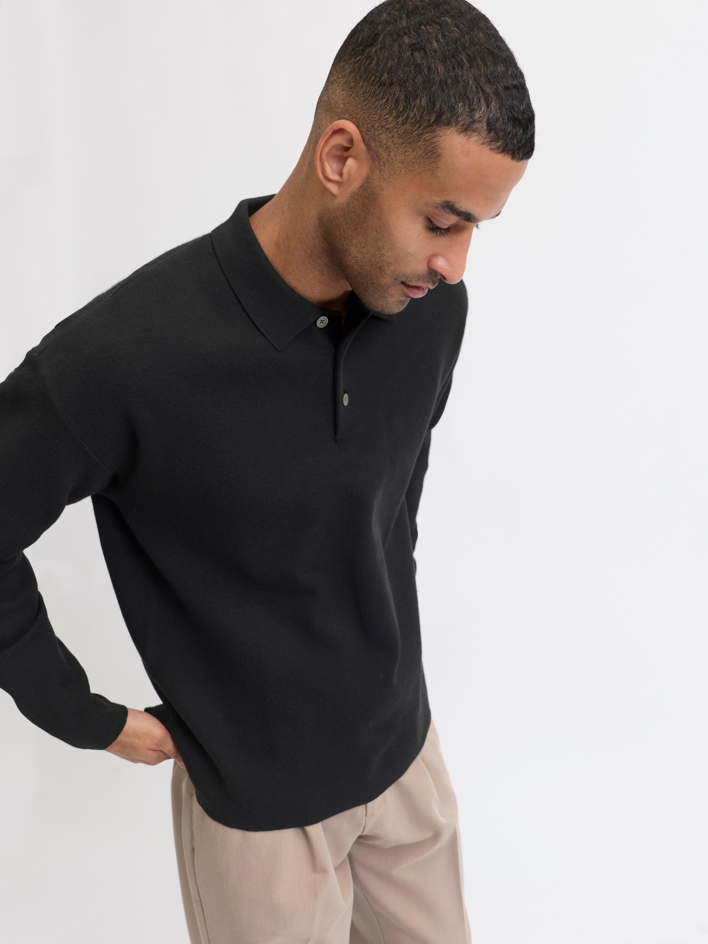 Jack & Jones Polokragenpullover "JPRBLABRADFORT KNIT POLO" günstig online kaufen